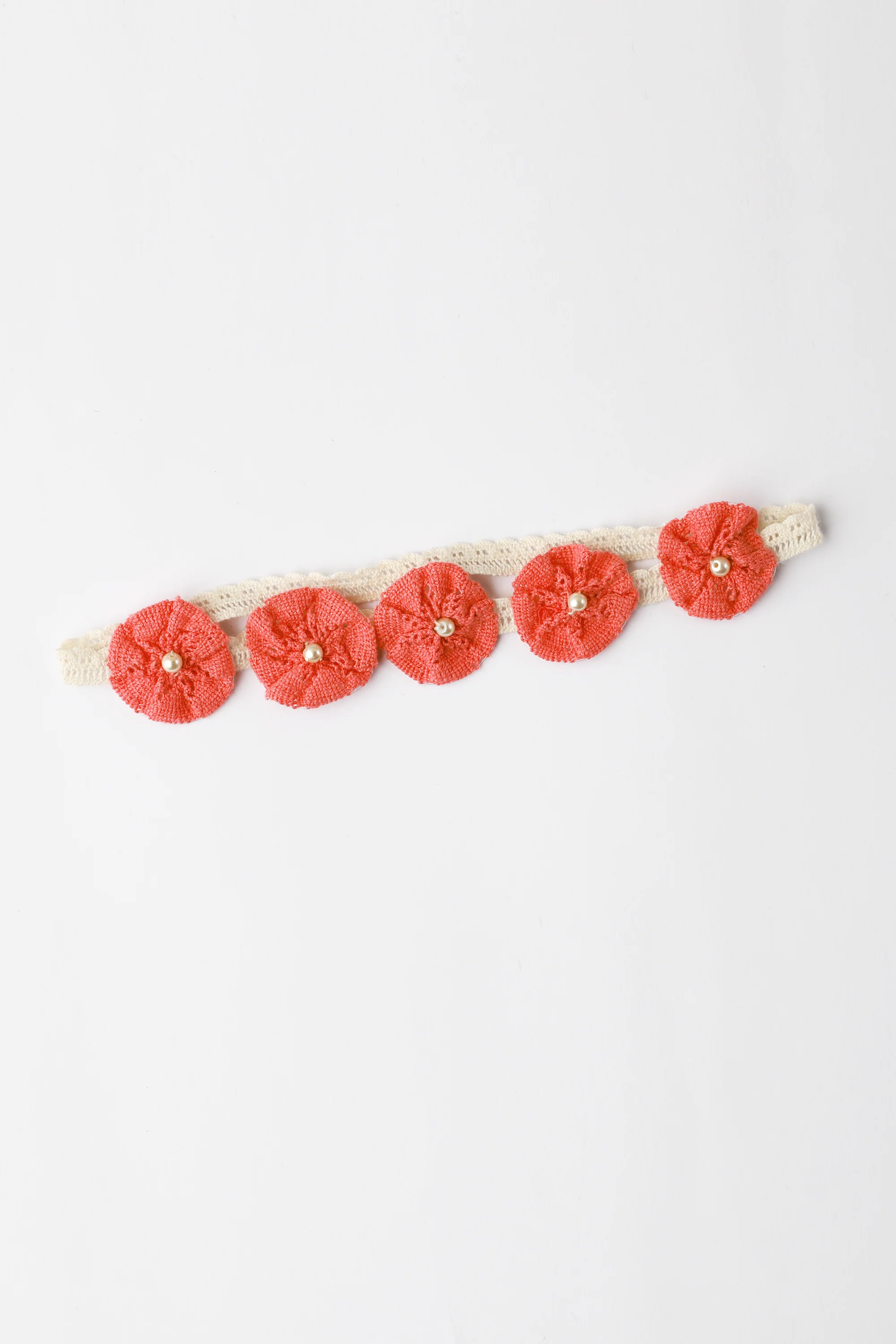 Off-white Lace Headband