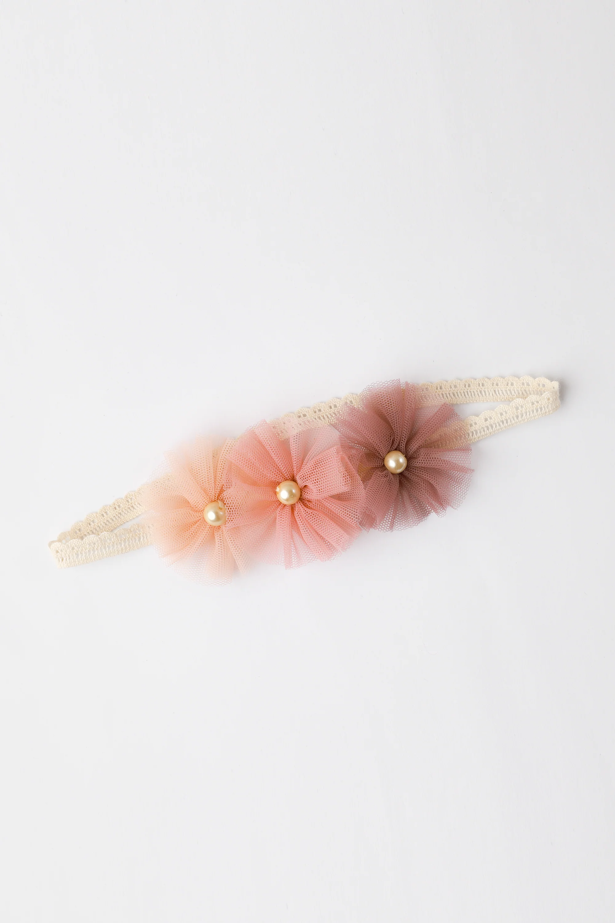 Off-white Lace Headband