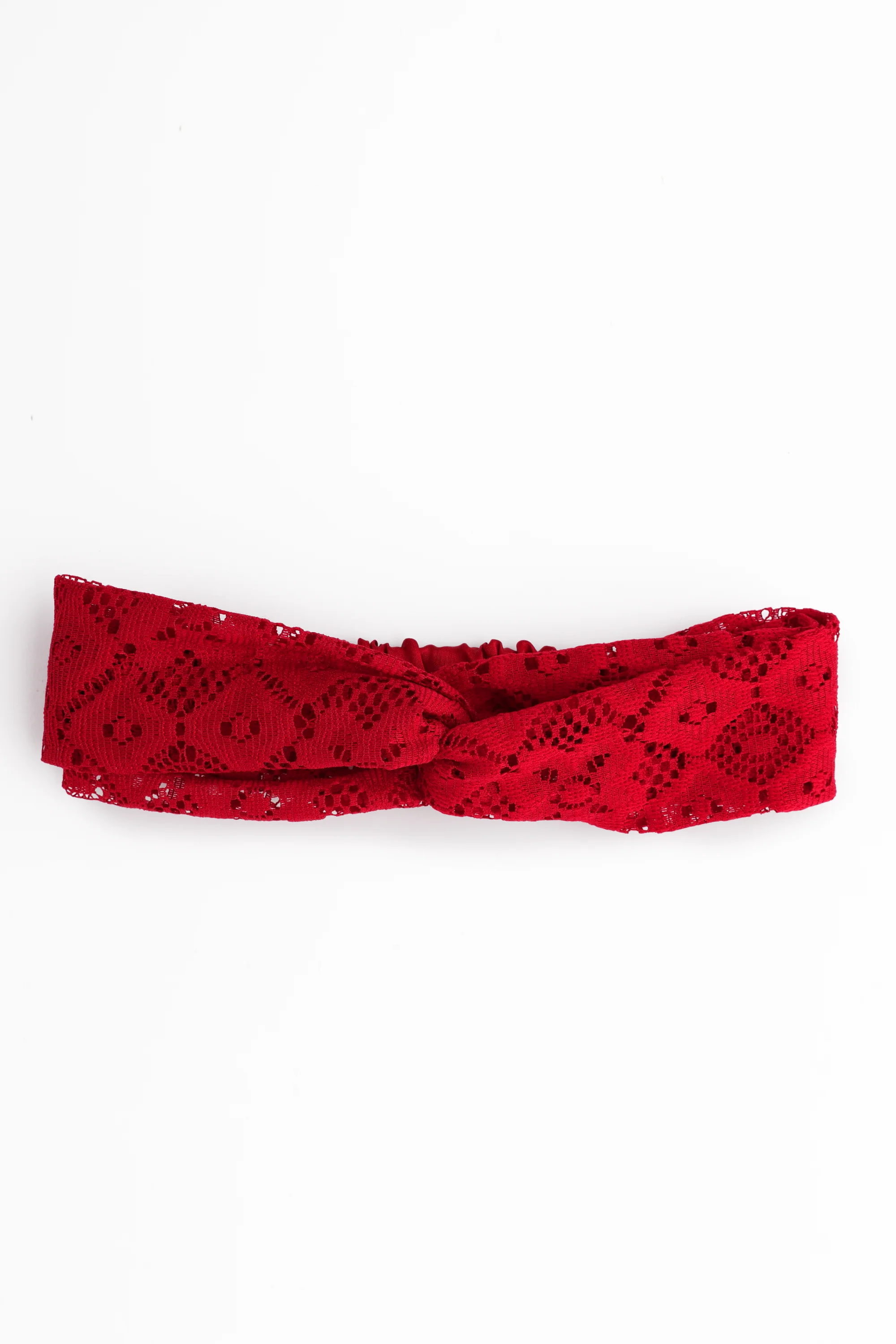 Maroon Net Headband