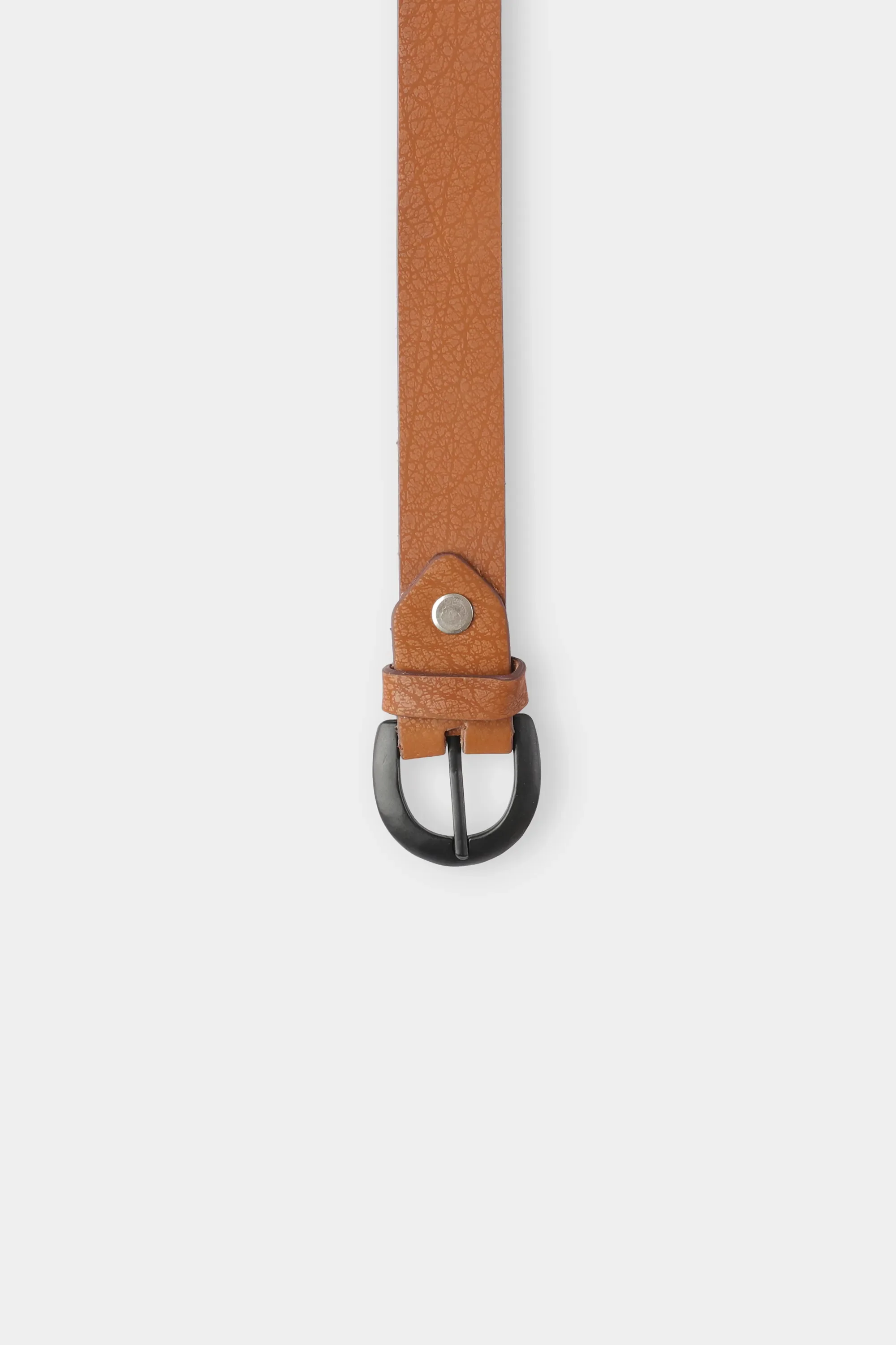 Boys Brown Textured Belt - Image 2