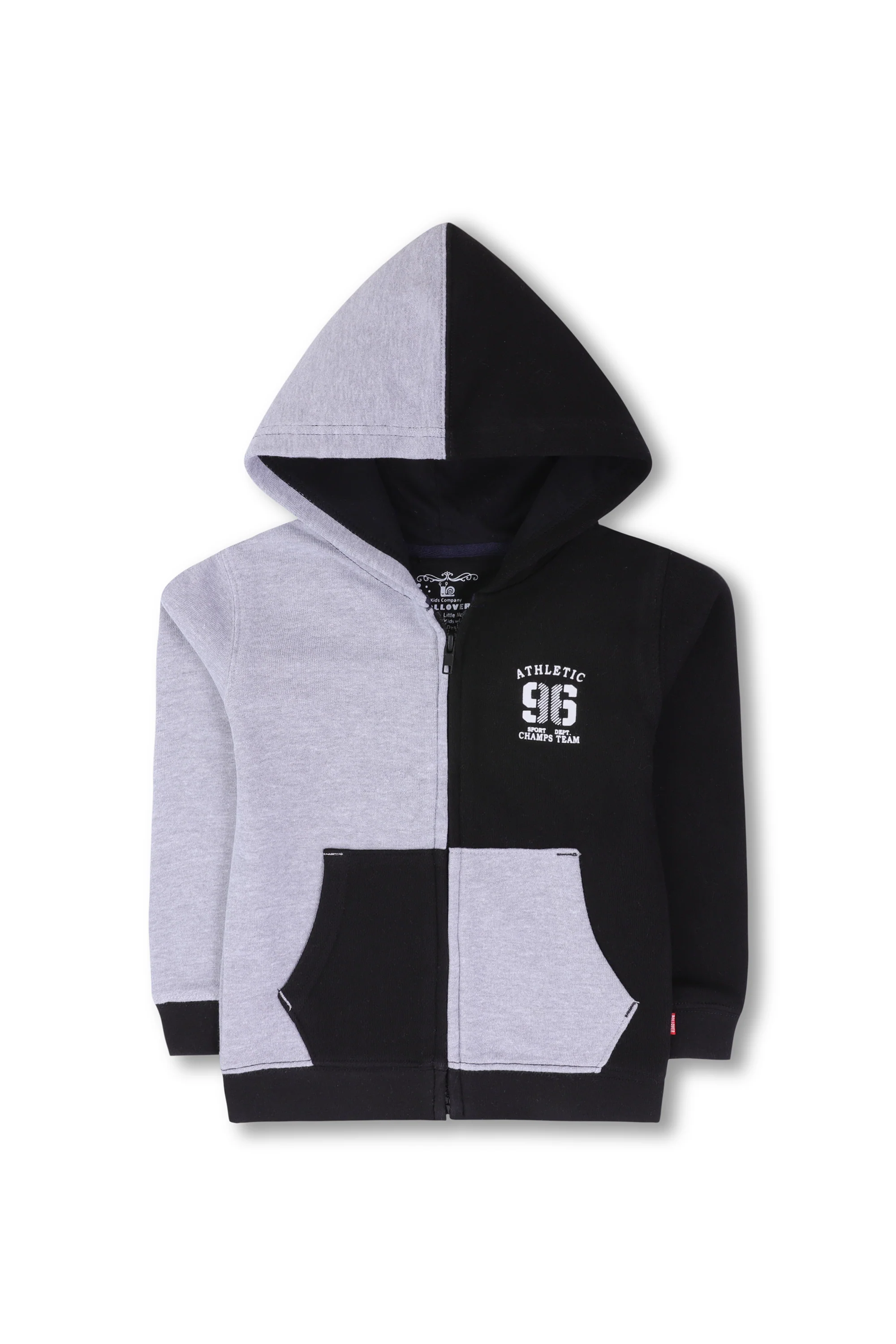 Boys Dual-Tone Athletic Terry Hood - Image 2