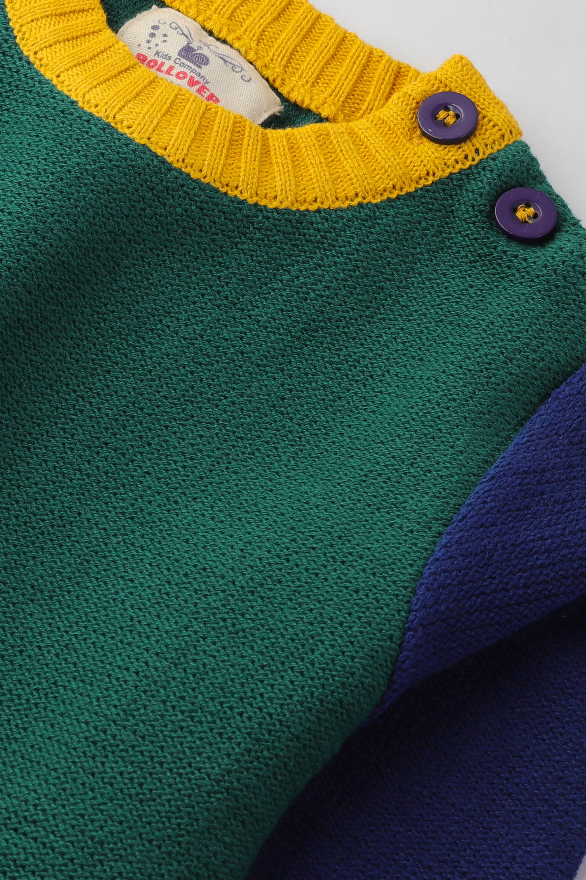 Boys' Triple Tone Knitted Sweater - Image 2