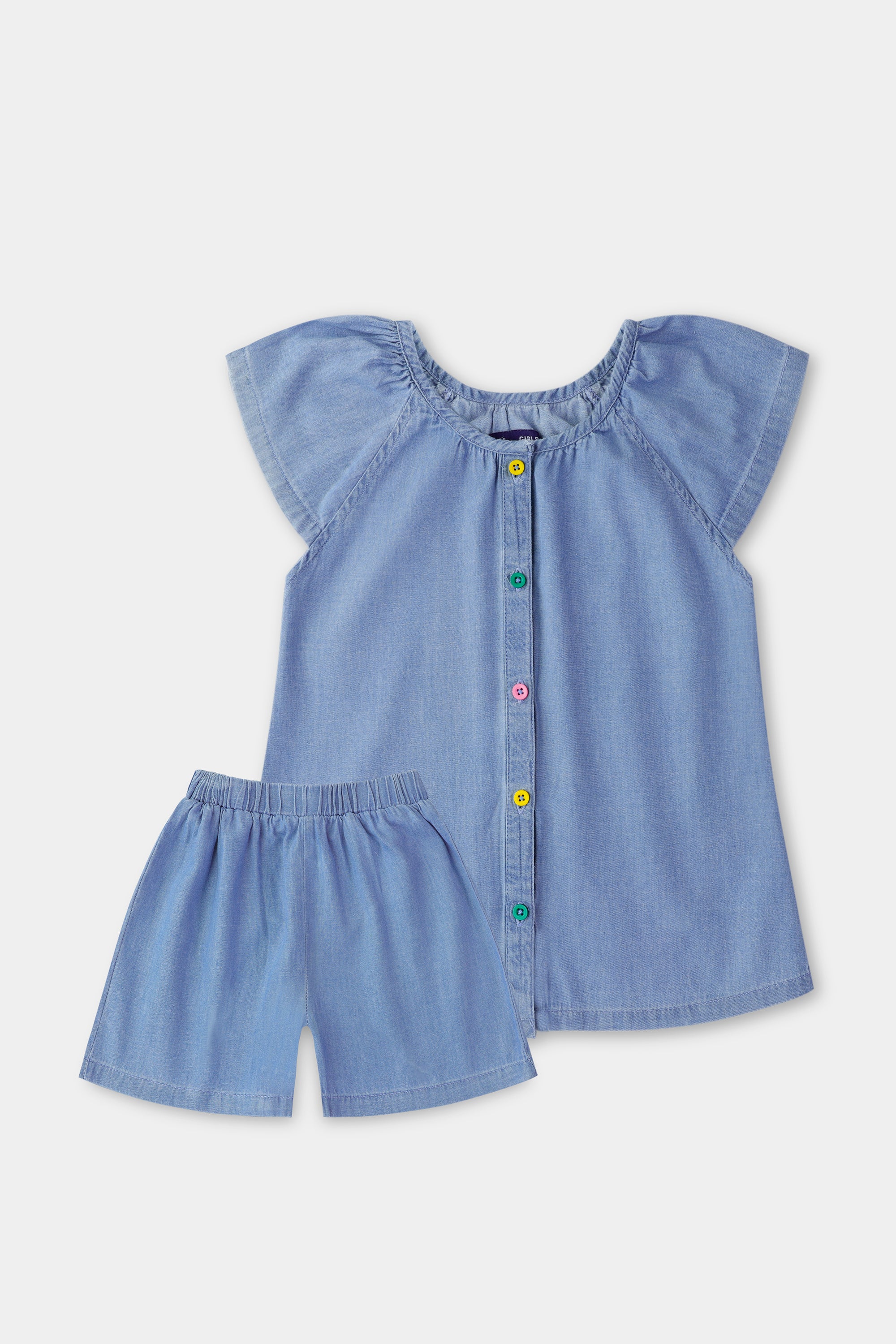 Girls' Sky Bloom Co-ord Set - Image 3