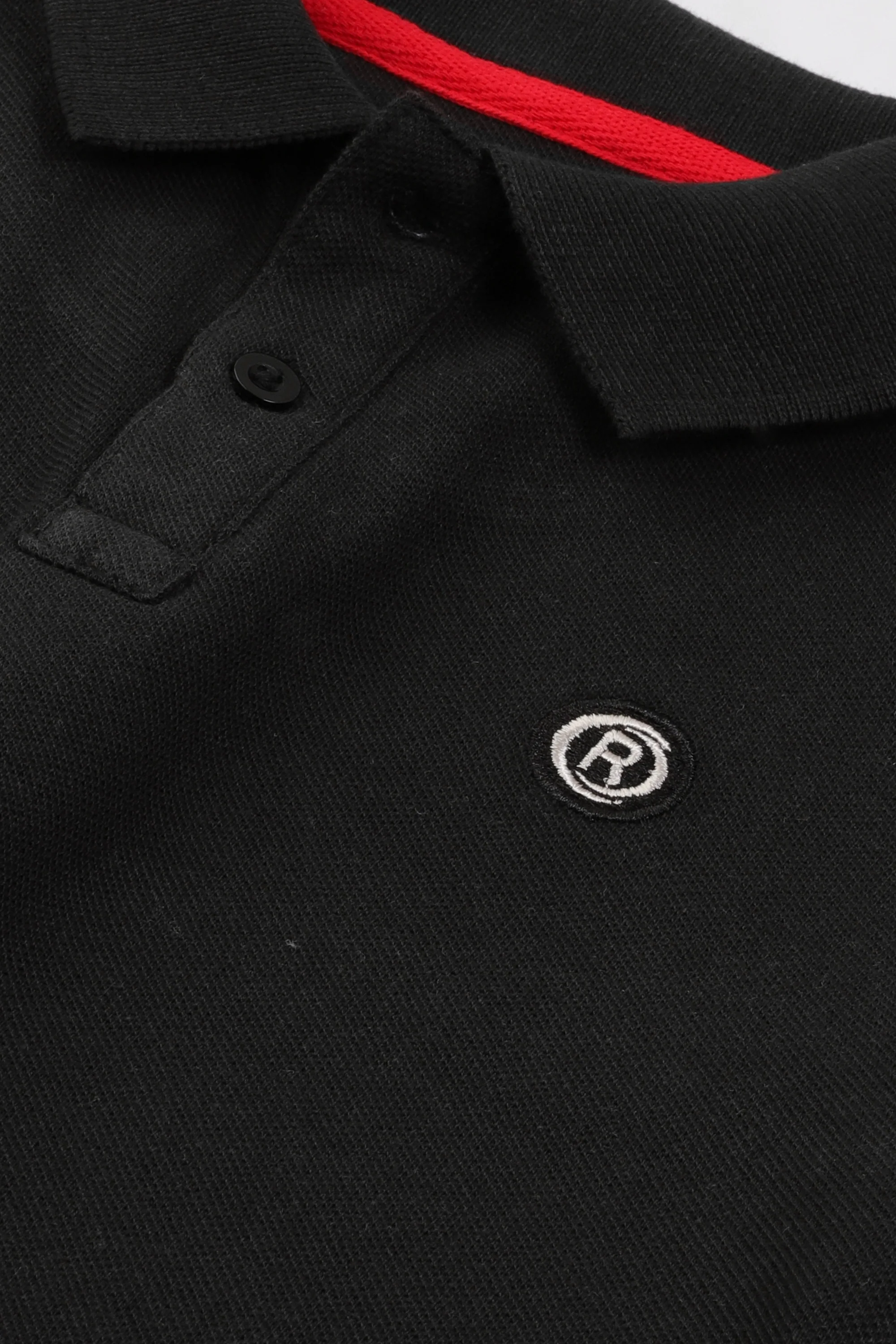 Boys Signature Black Polo - Image 2
