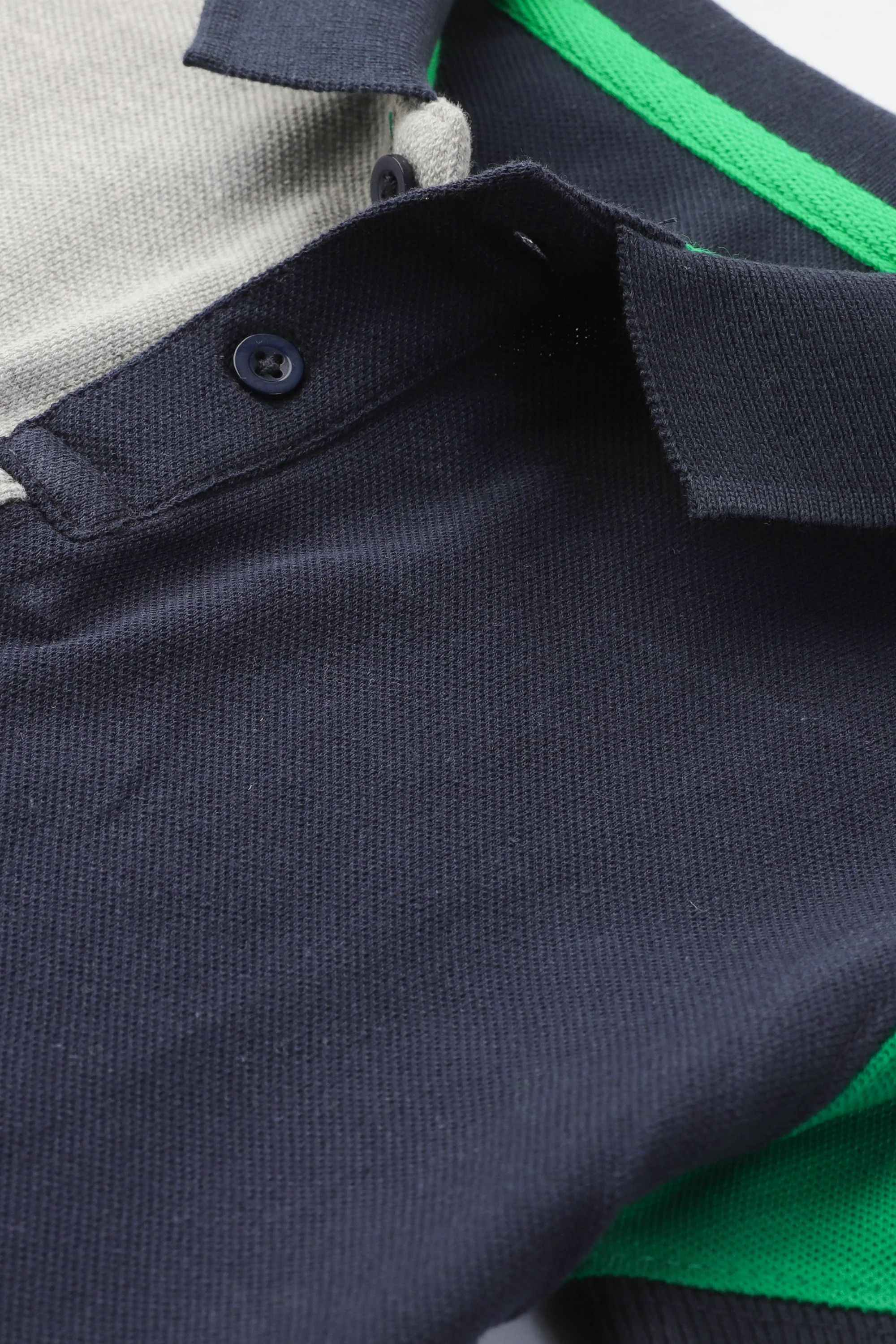 Boys Dual Tone Classic Polo - Image 3