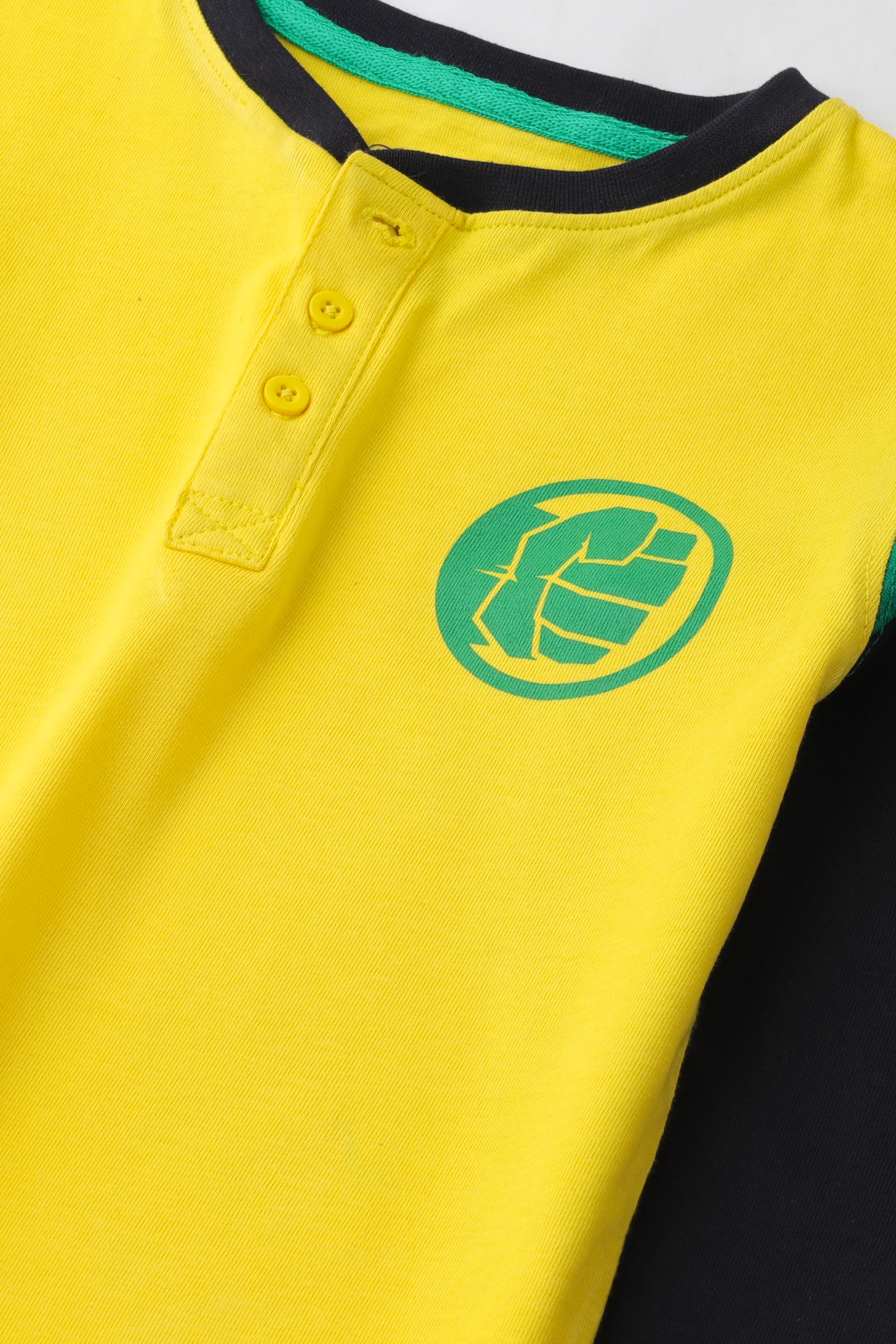 Yellow Power Punch Hanley T-shirt - Image 3