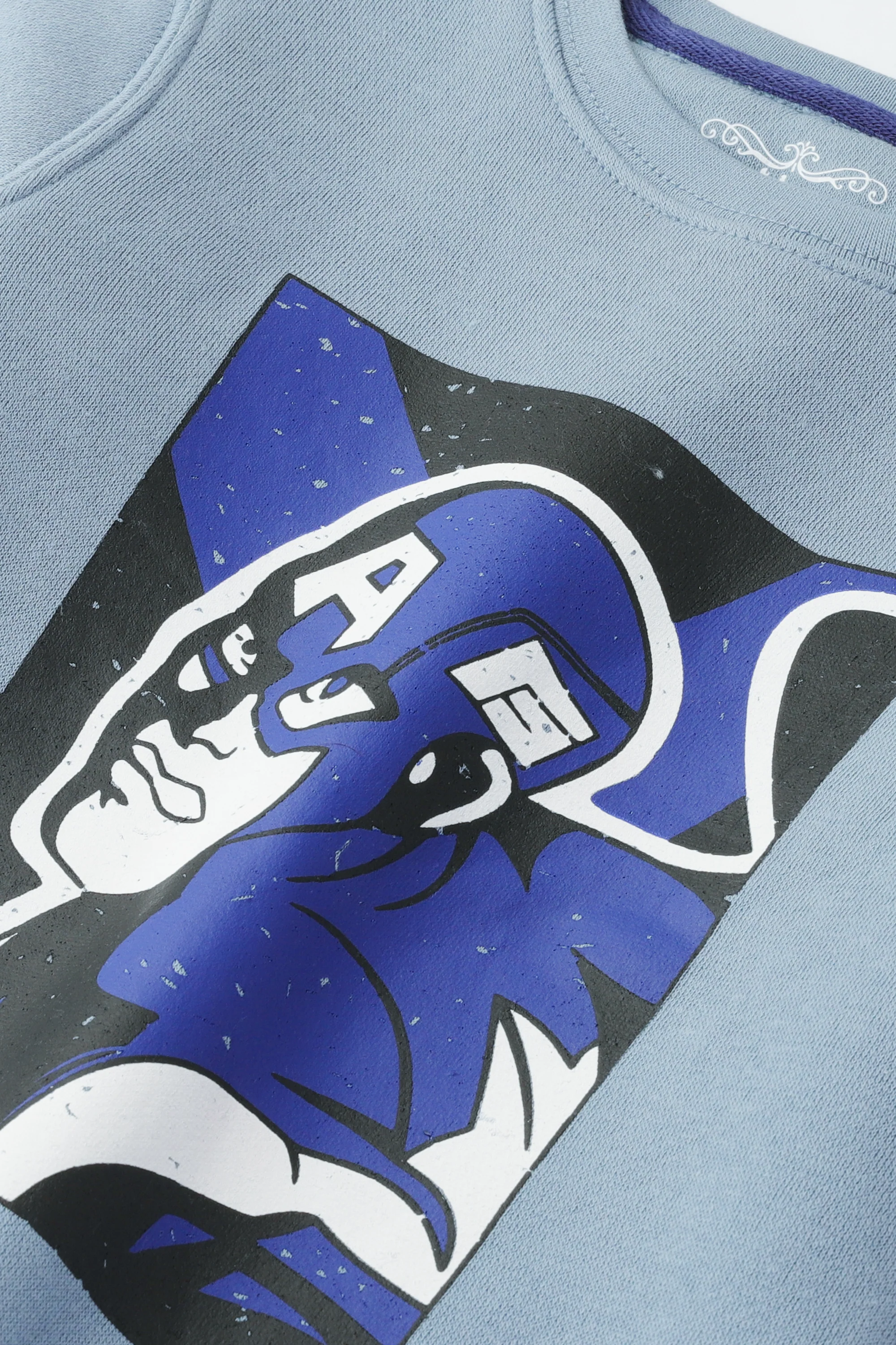 Boys Sky Graphics Fleece Sweatshirt - Image 3