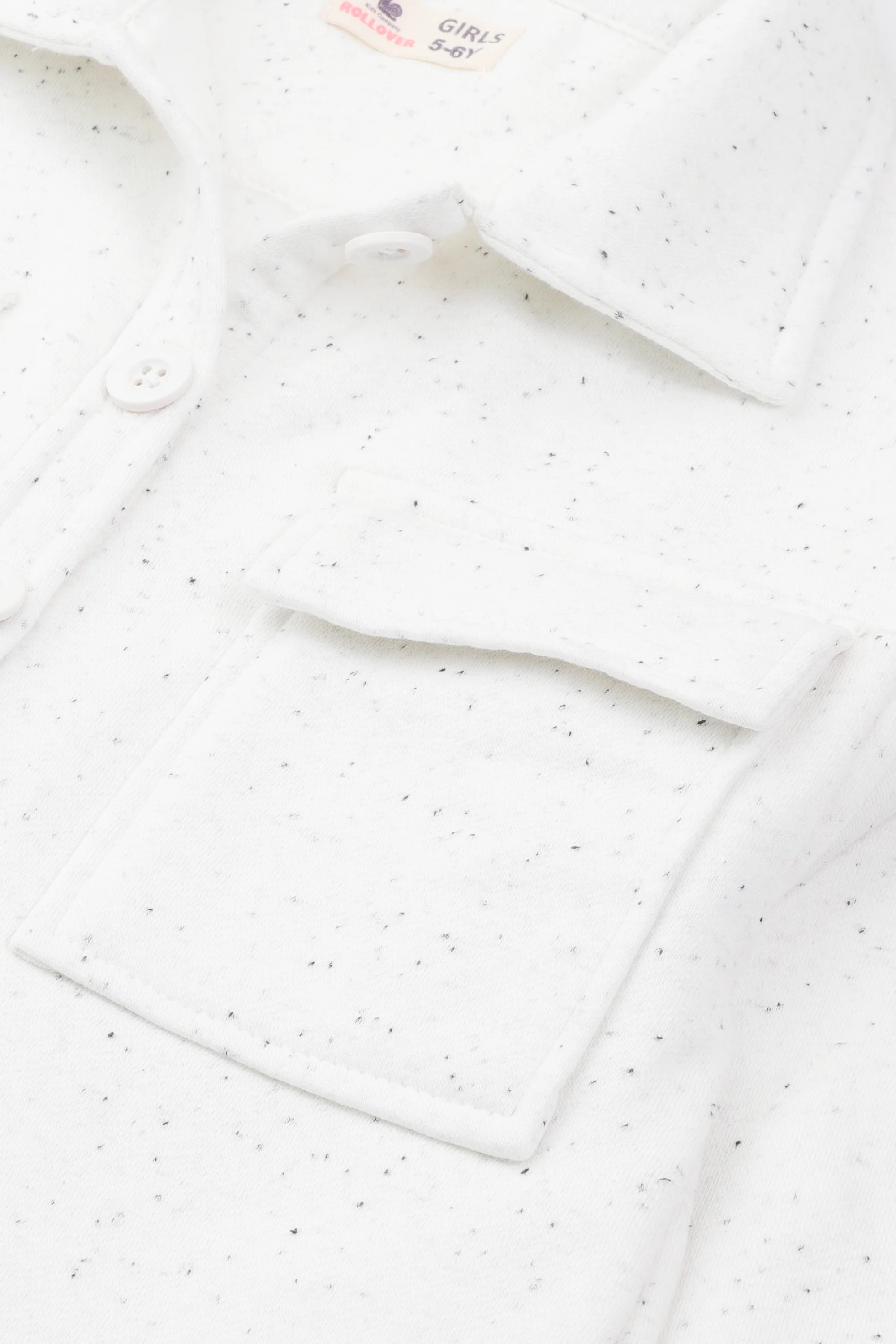 Girls Frosty White Jacket - Image 2