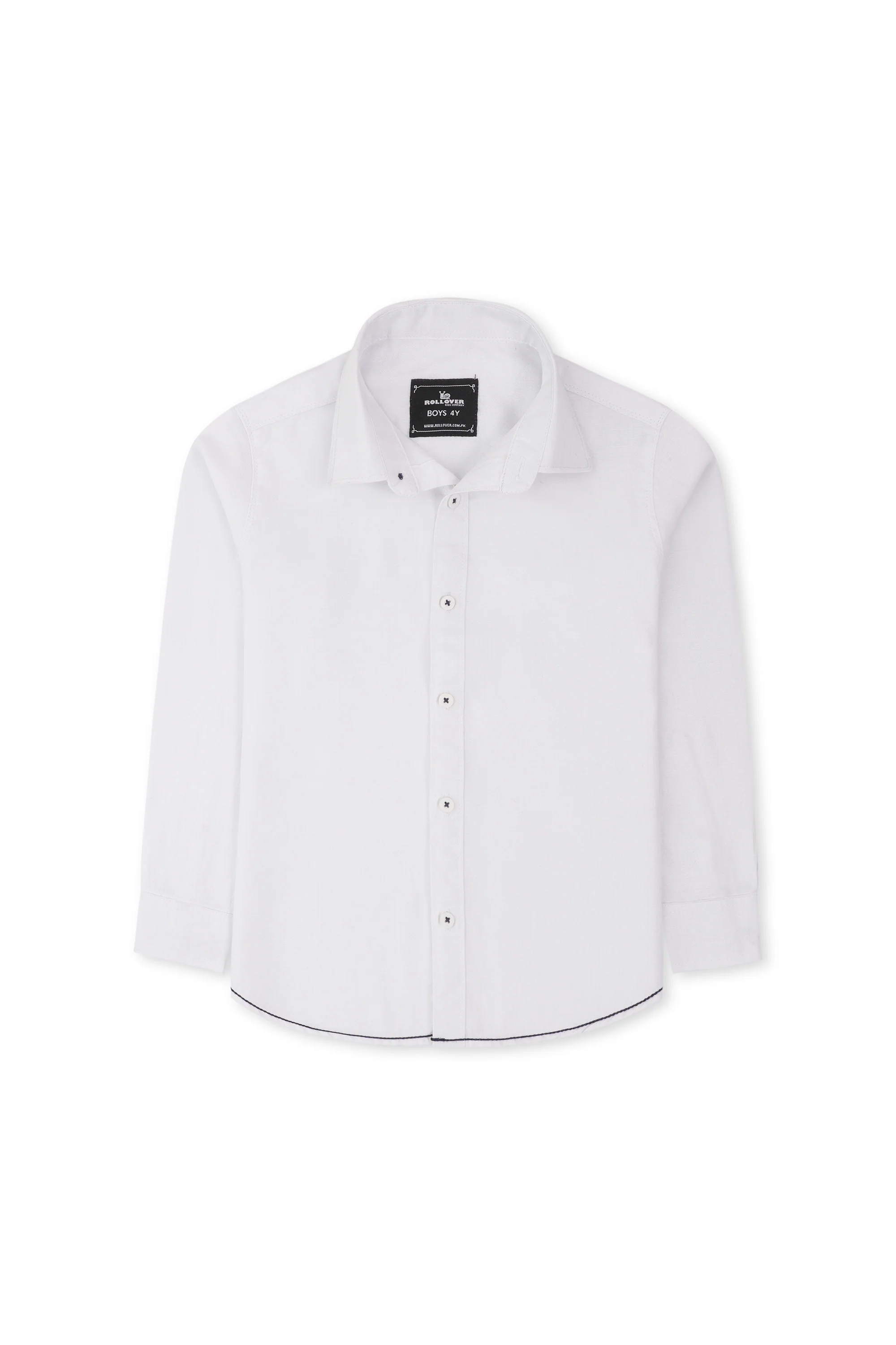 Timeless White Casual Shirt - Image 2