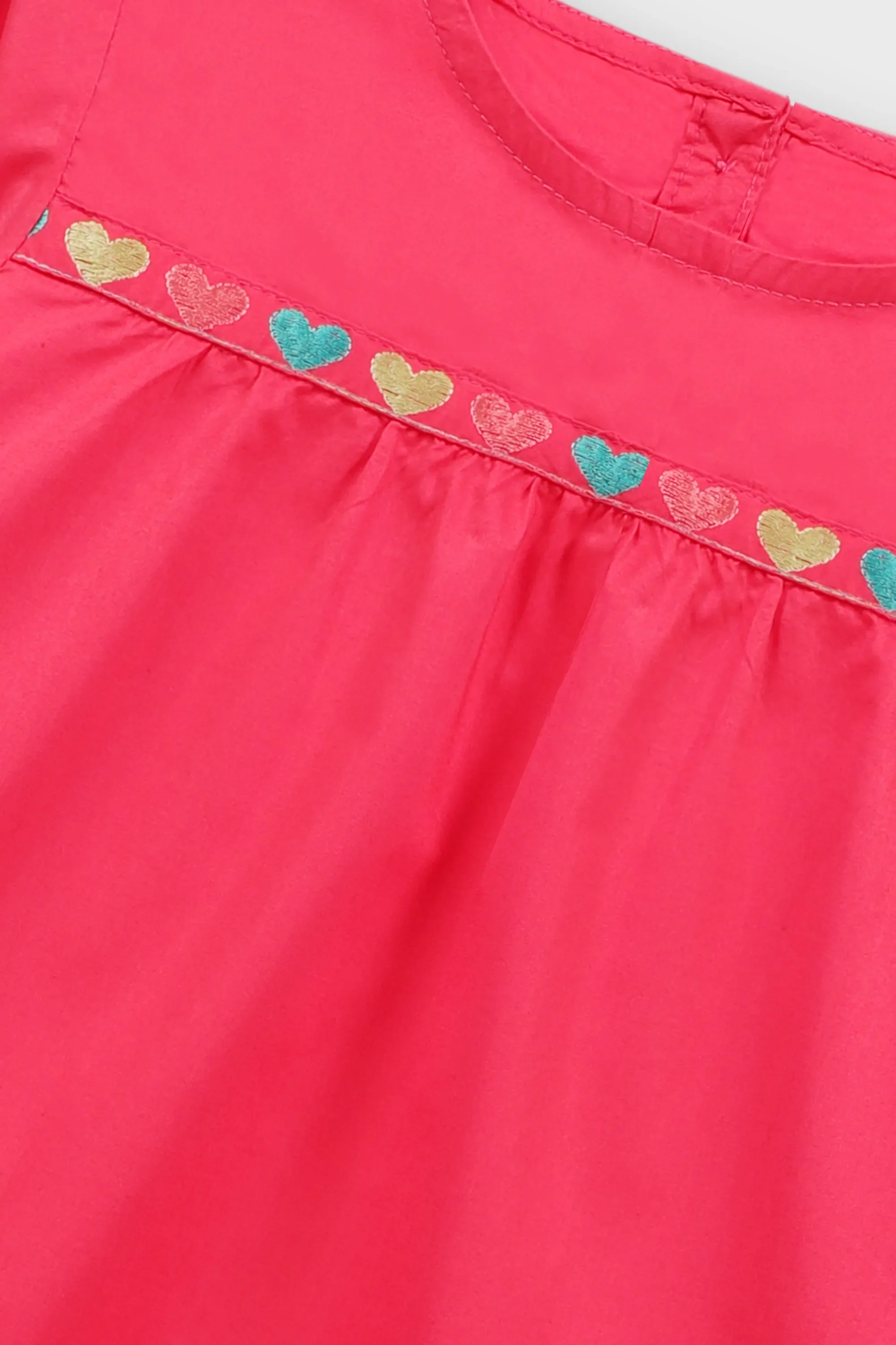 Red Heartline Cotton Top - Image 2