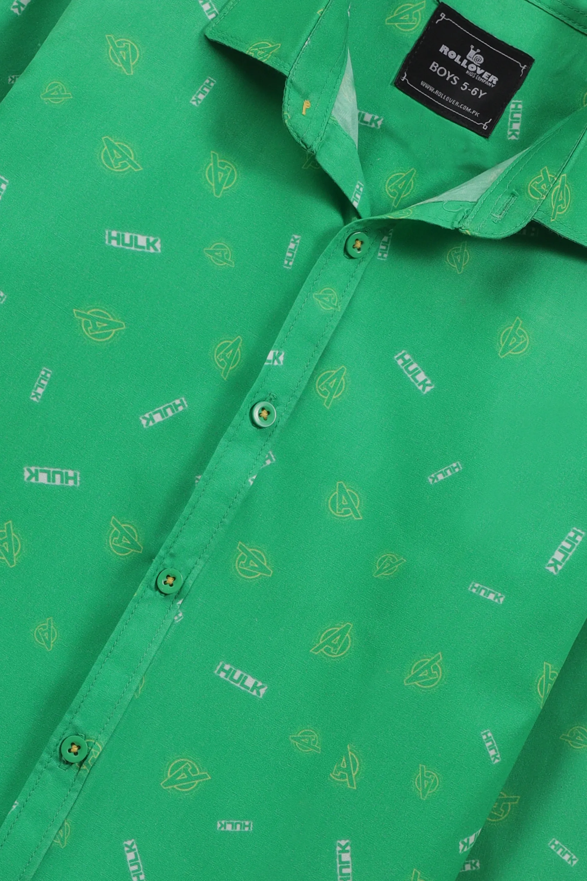 Green Hulk Avengers Cotton Shirt - Image 2