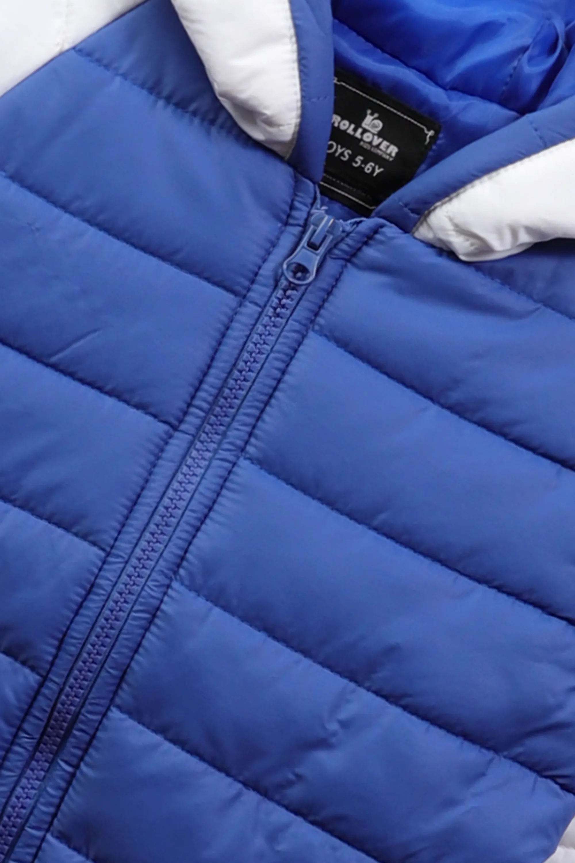 Boys Dual Dash Puffer Jacket - Image 4