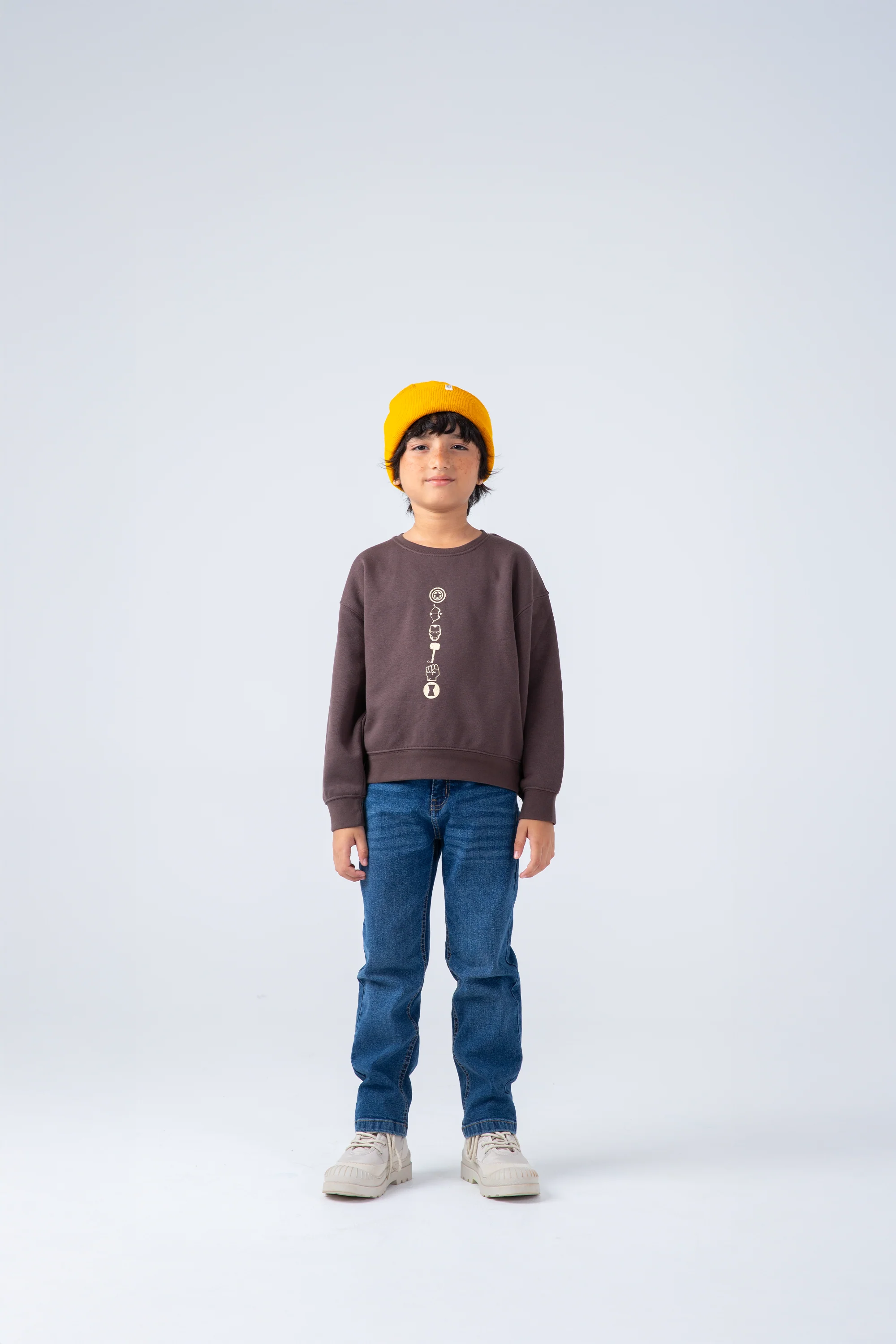 Boys Marvel Fleece Sweatshirt