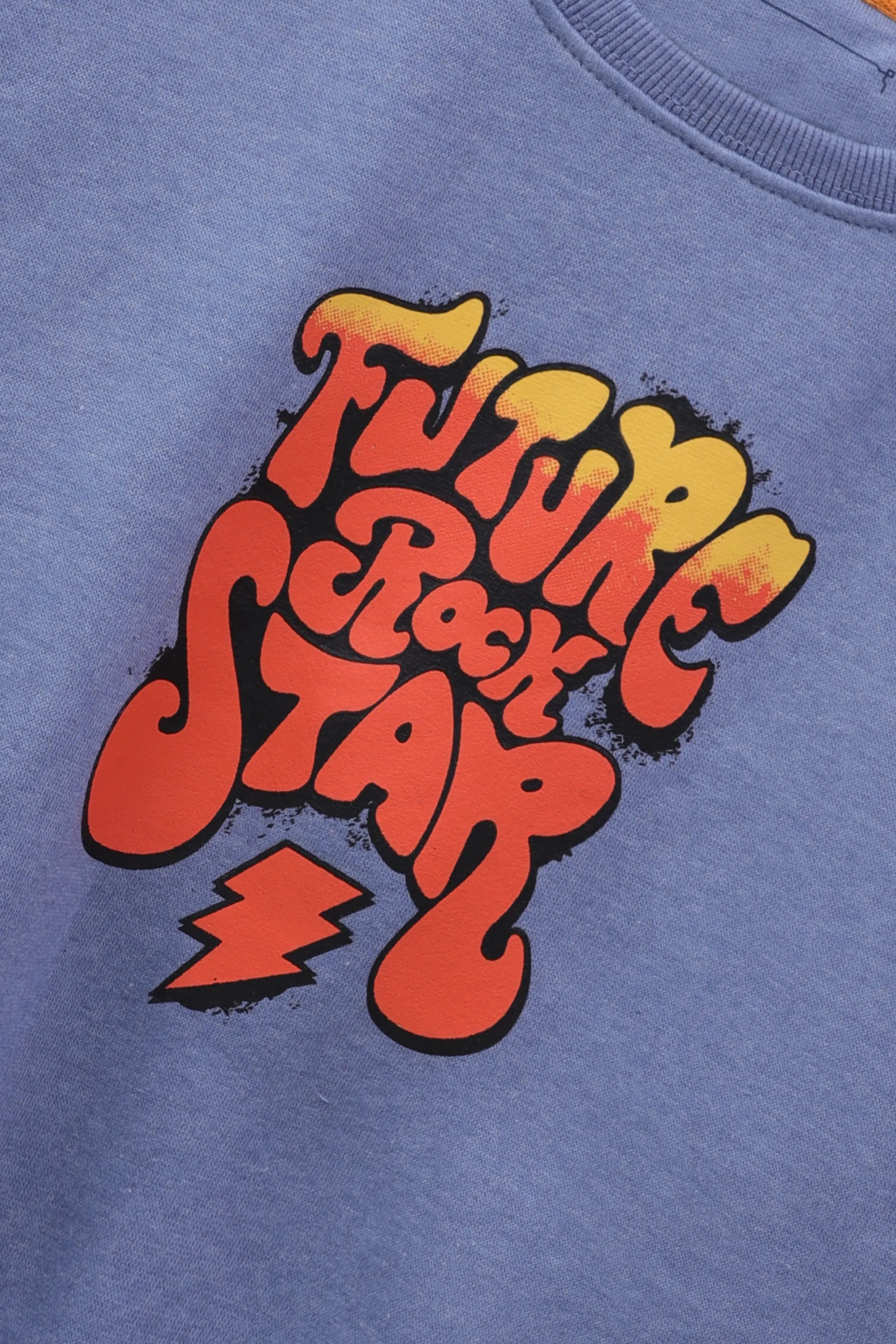 Boys Indigo Fleece Relaxed Sweatshirt - Image 2