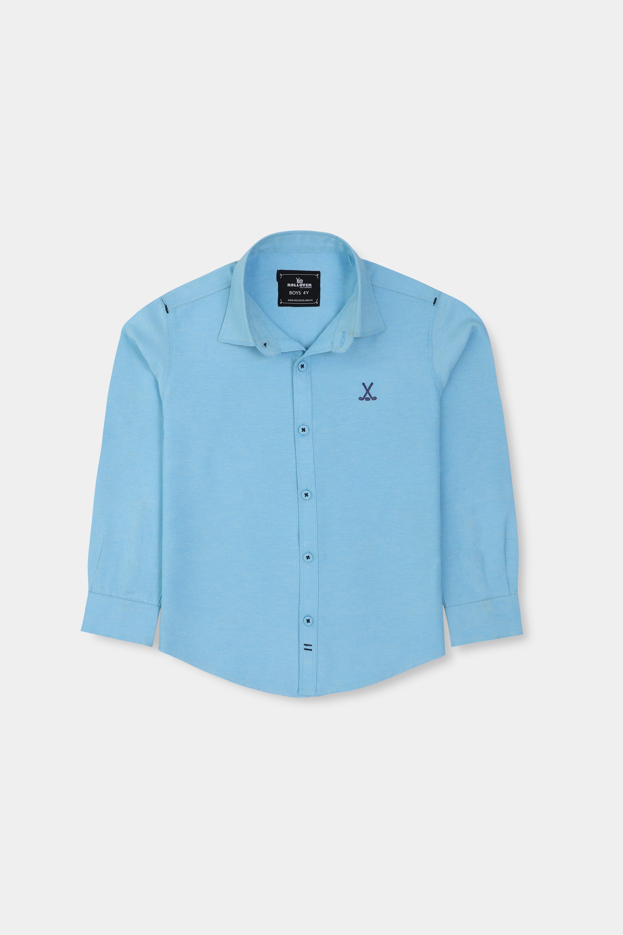 Boys Sky Charm Formal Shirt - Image 4