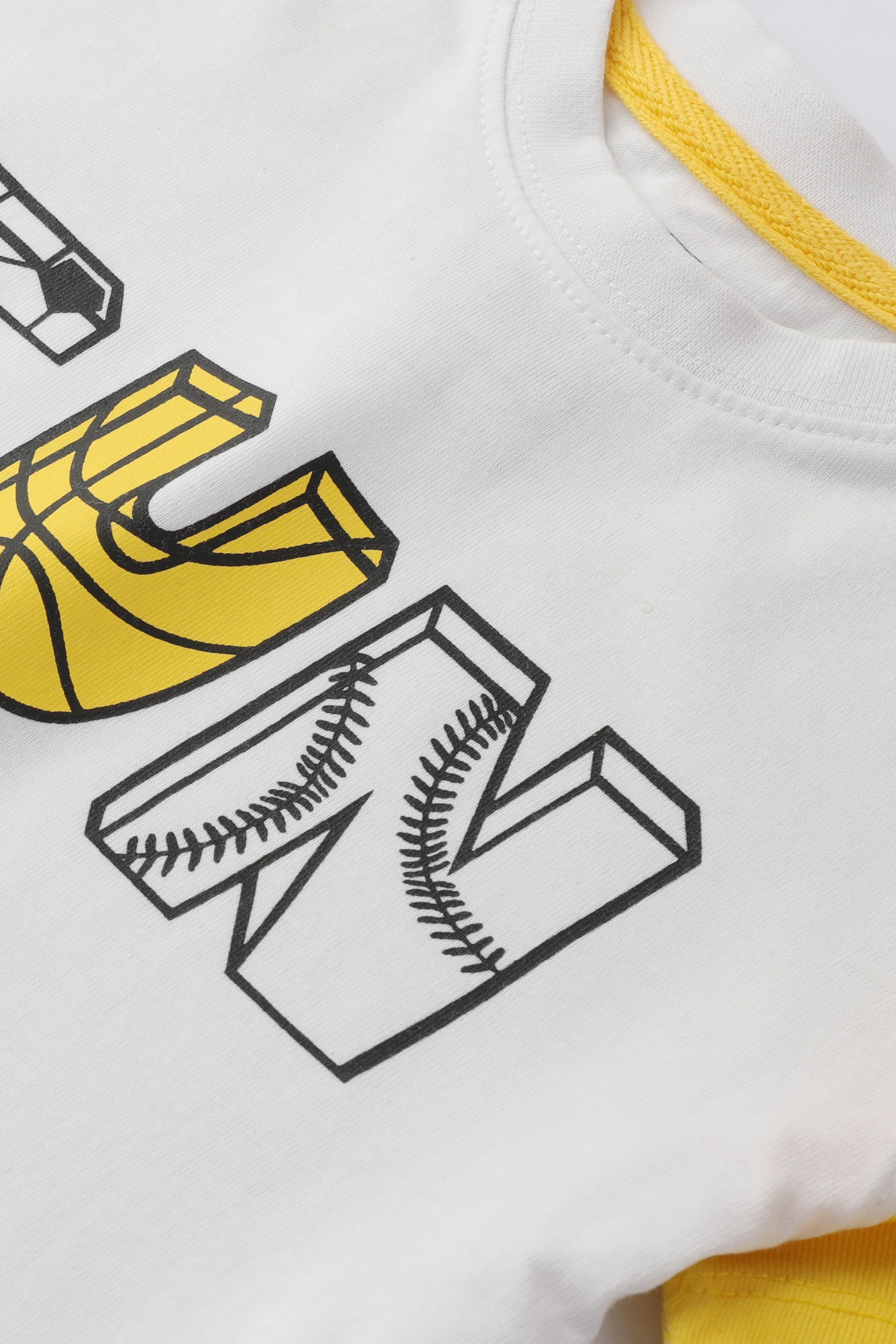 Boys Sporty Fun Graphic T-Shirt - Image 2