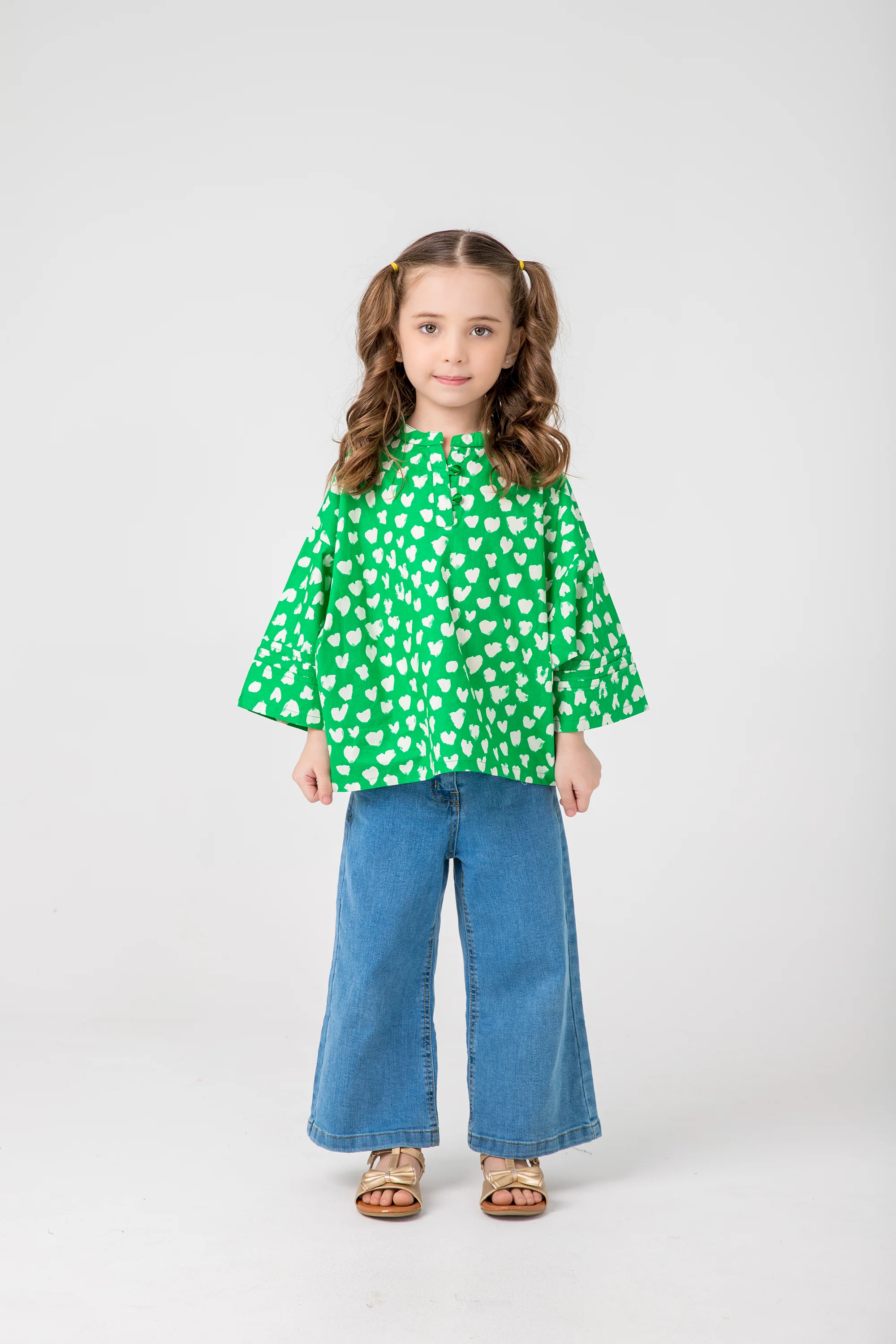 Love Patch Baggy Blouse