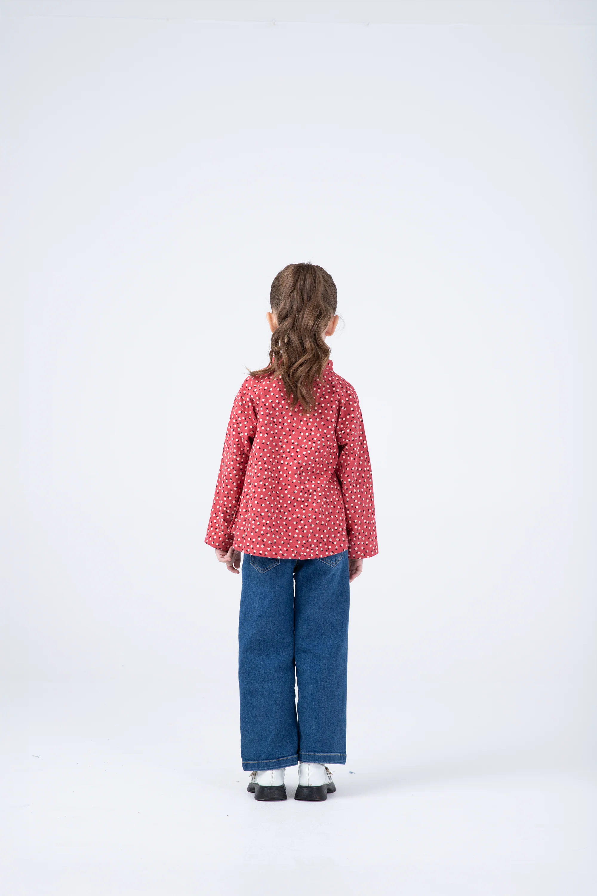 Berry Bloom Flannel Top - Image 3
