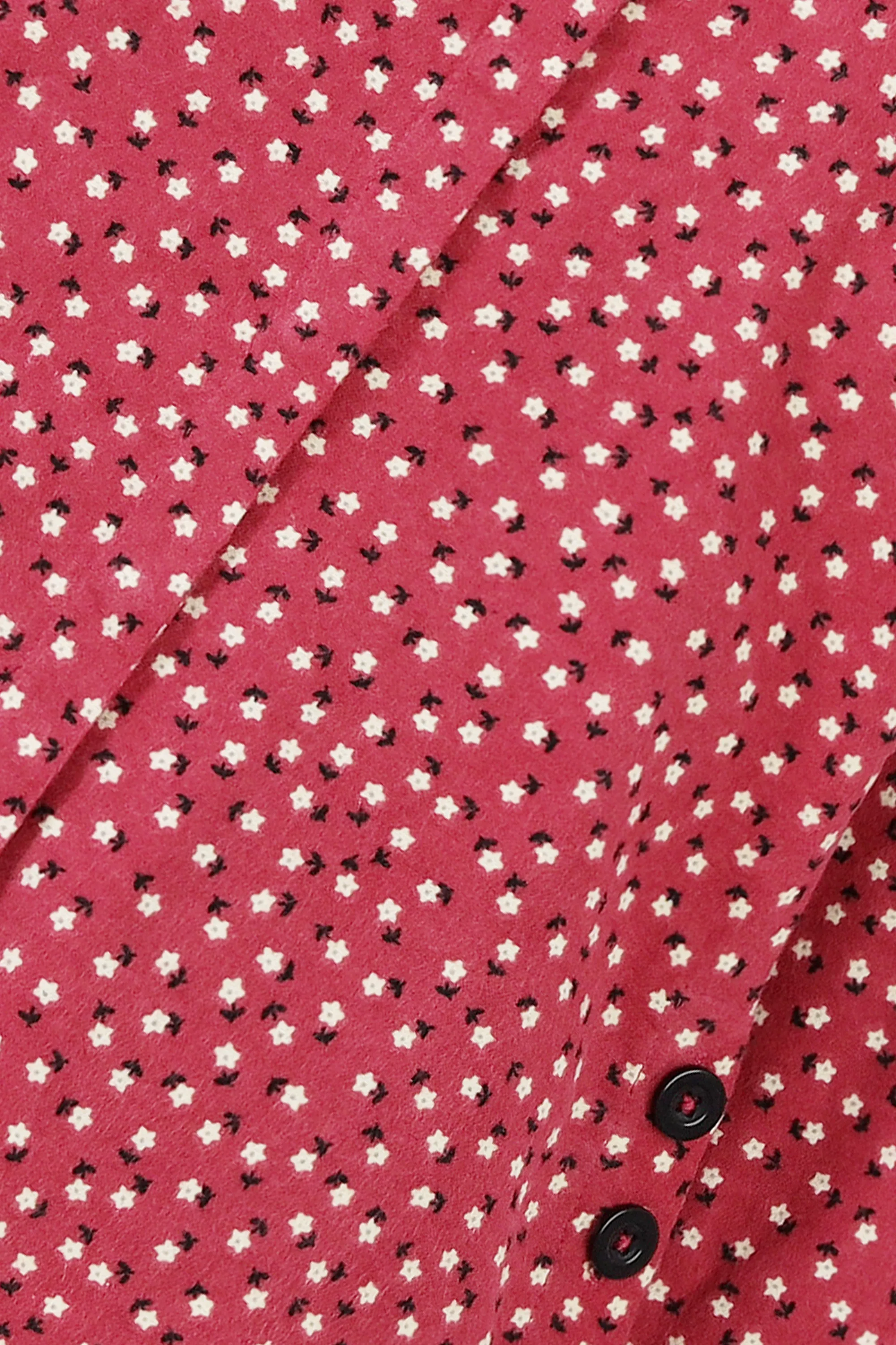 Berry Bloom Flannel Top - Image 5