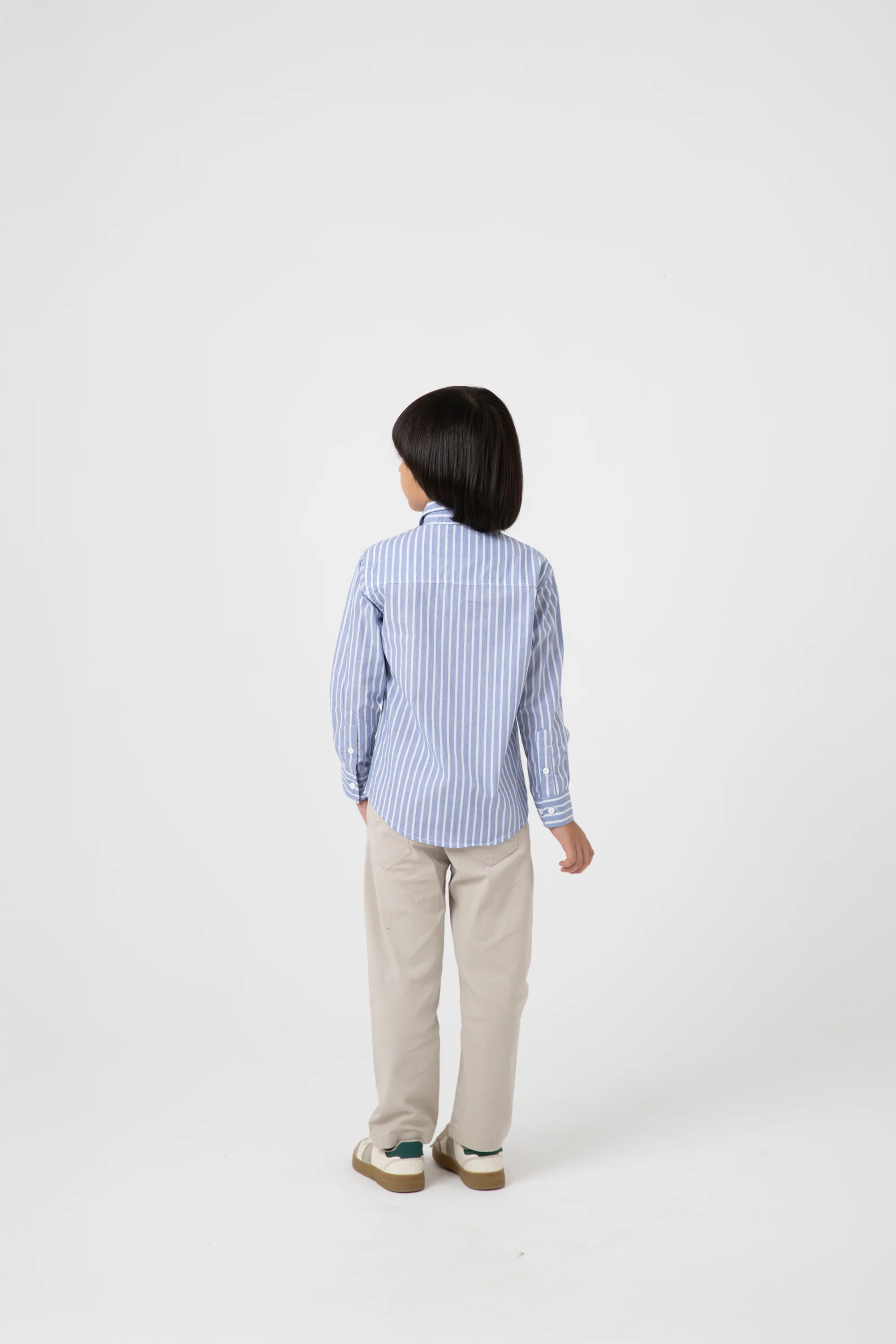 Blue Grid Shirt - Image 4