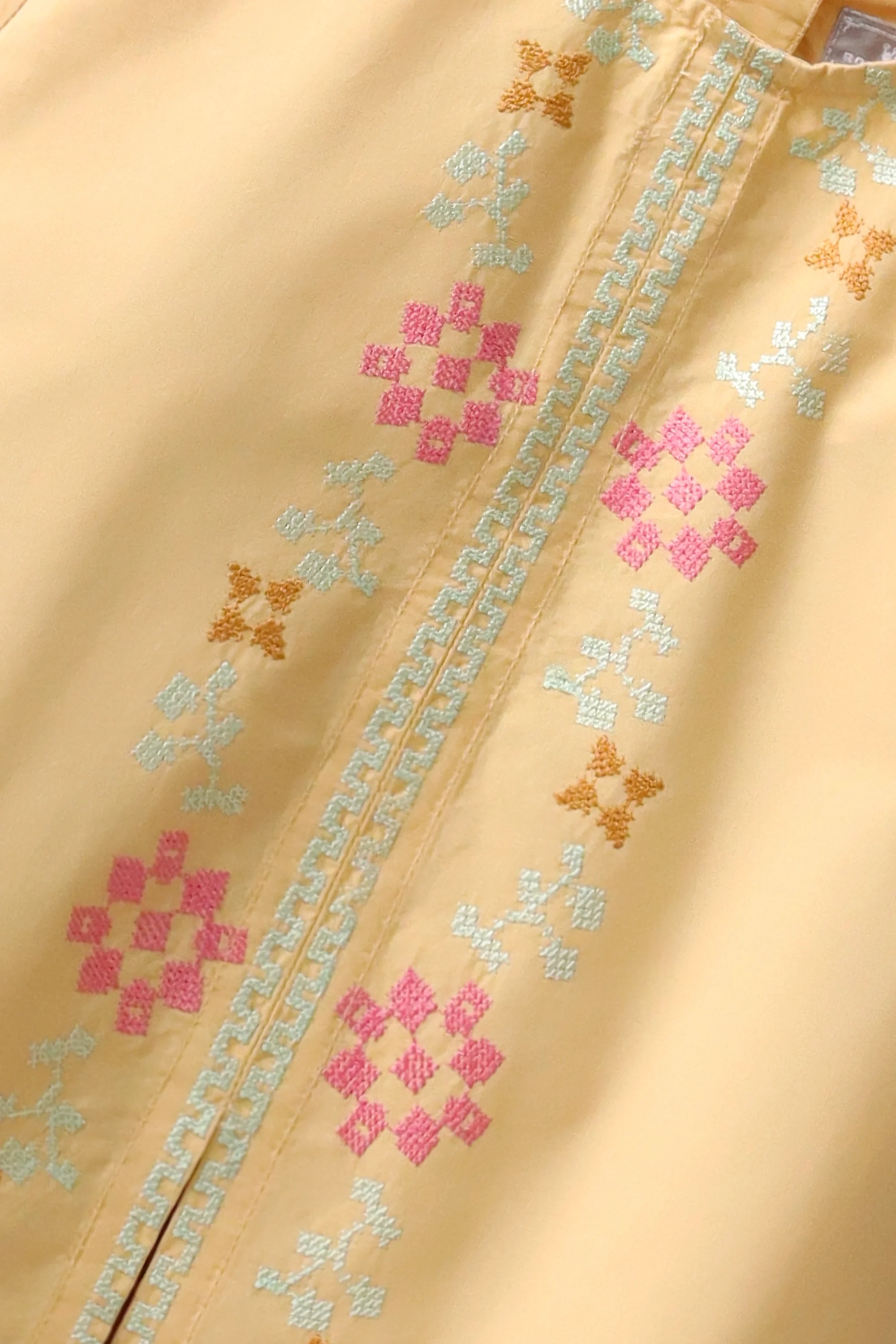 Beige Embroidered Top - Image 5