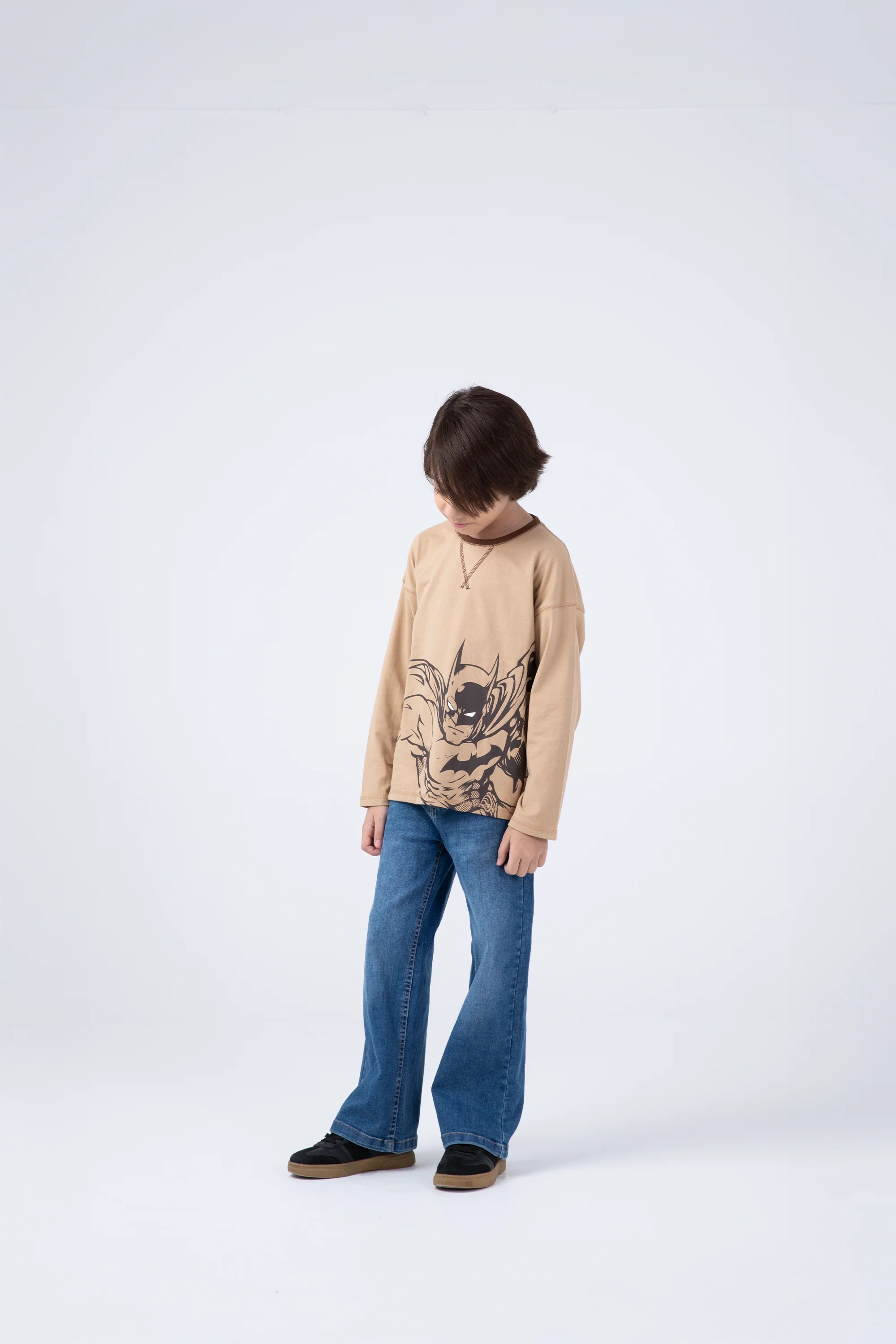 Beige Heroic Drop Tee - Image 3