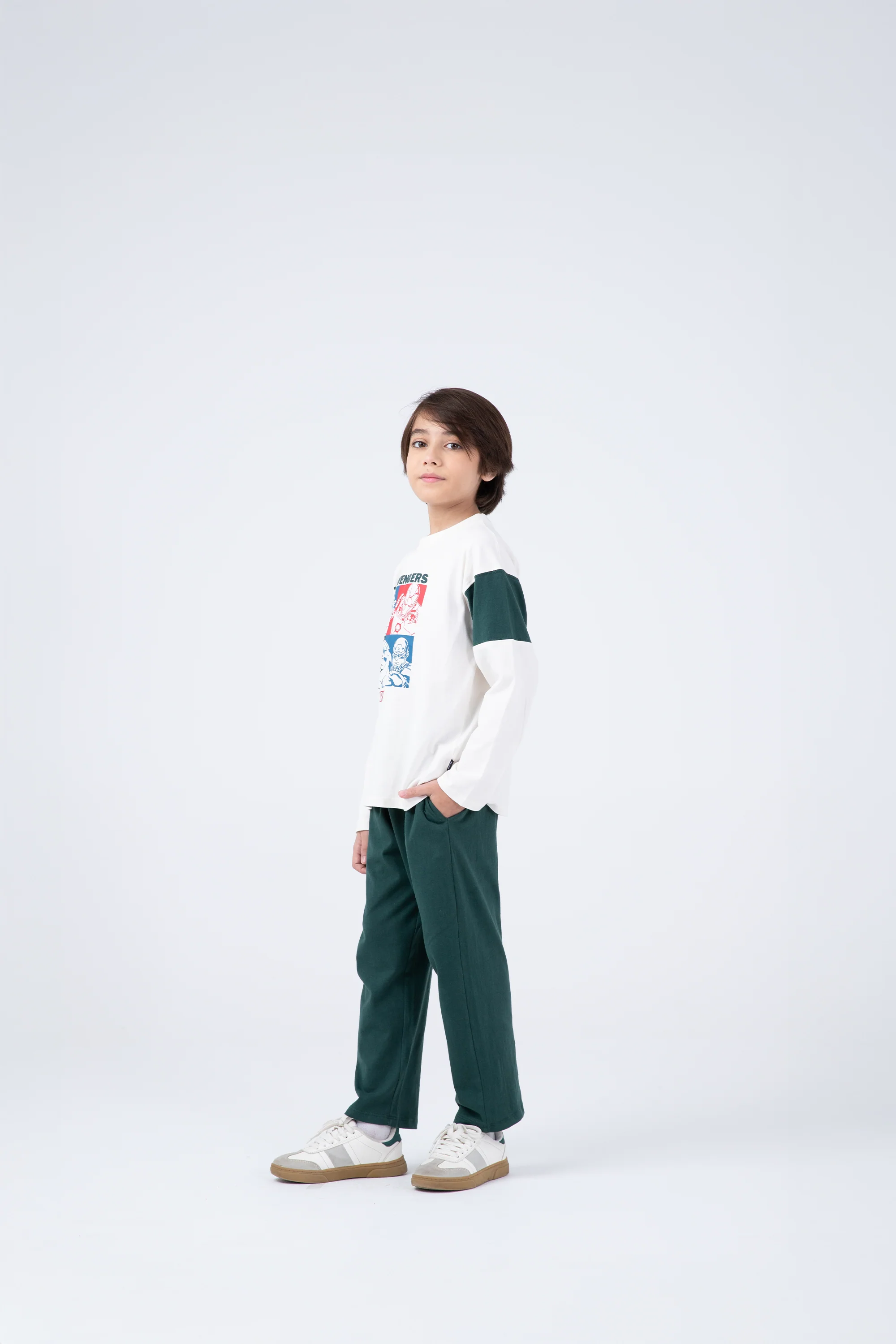 Boys Avengers Jersey Co-ord Set - Image 2