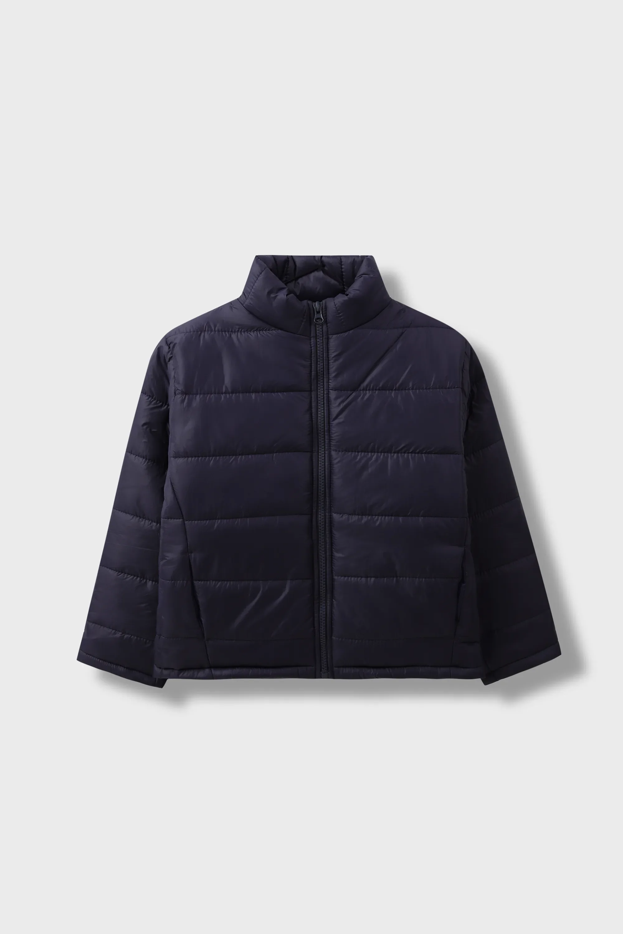 Boys Navy Puffer Jacket - Image 4