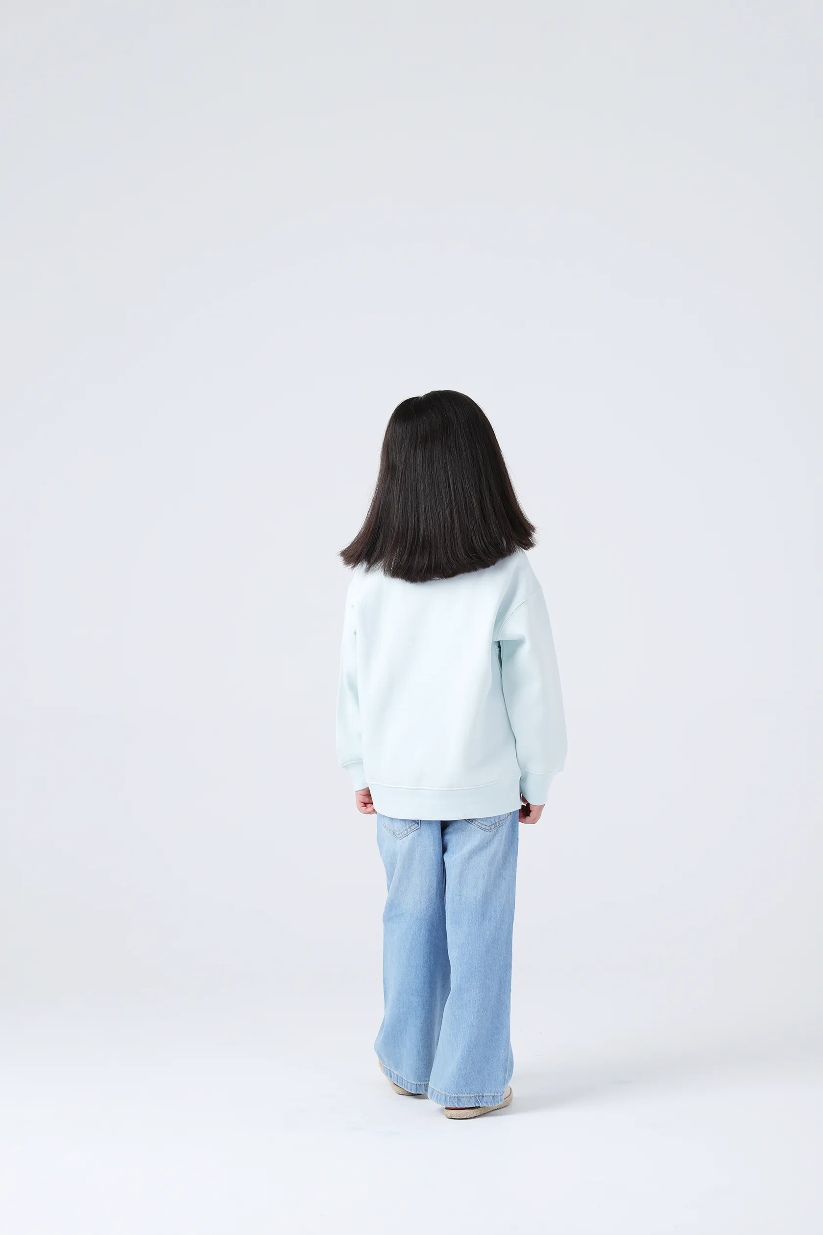 Girls Frosty Sky Fleece Sweatshirt - Image 3