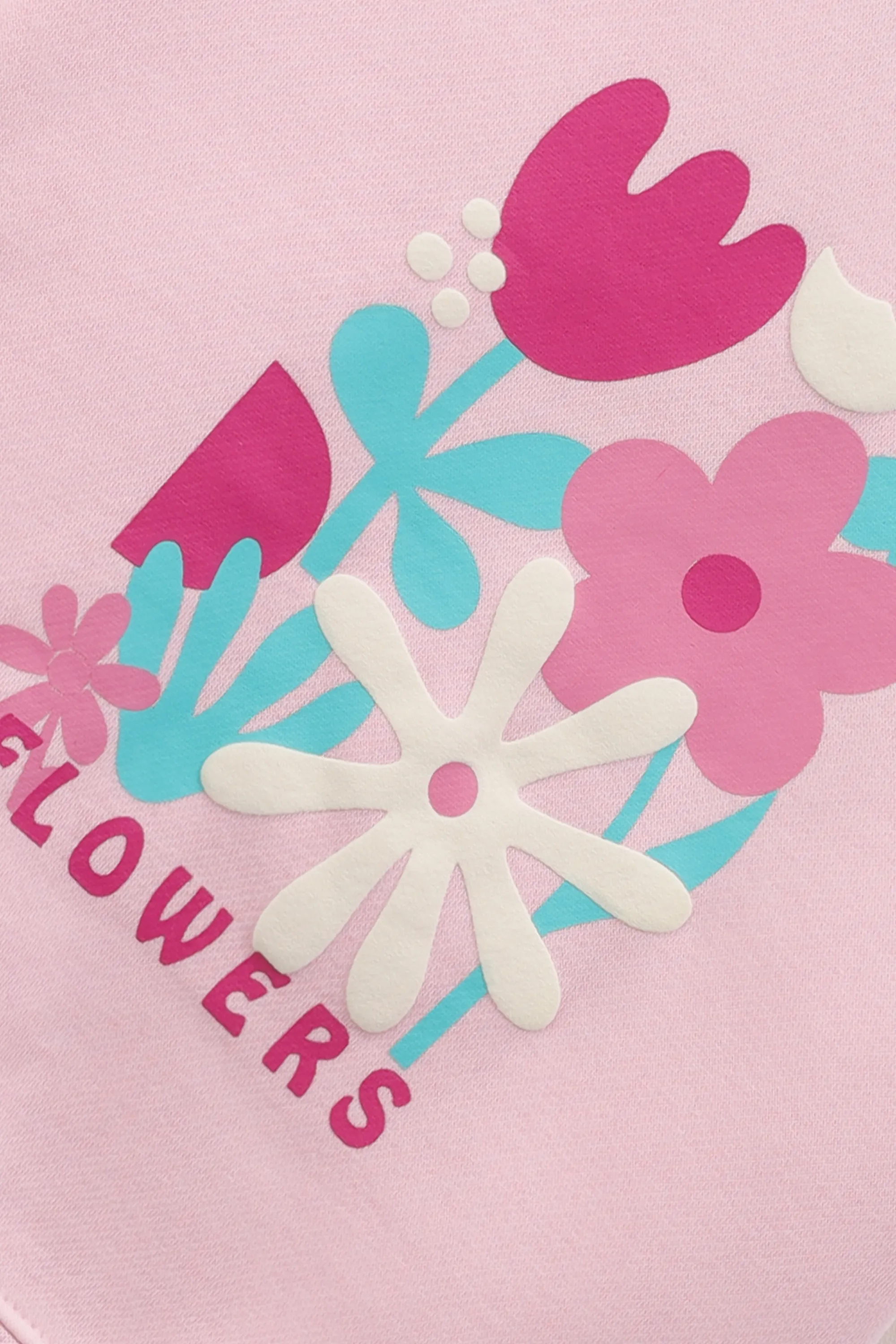 Grls Floral Bloom Fleece Sweatshirt - Image 5