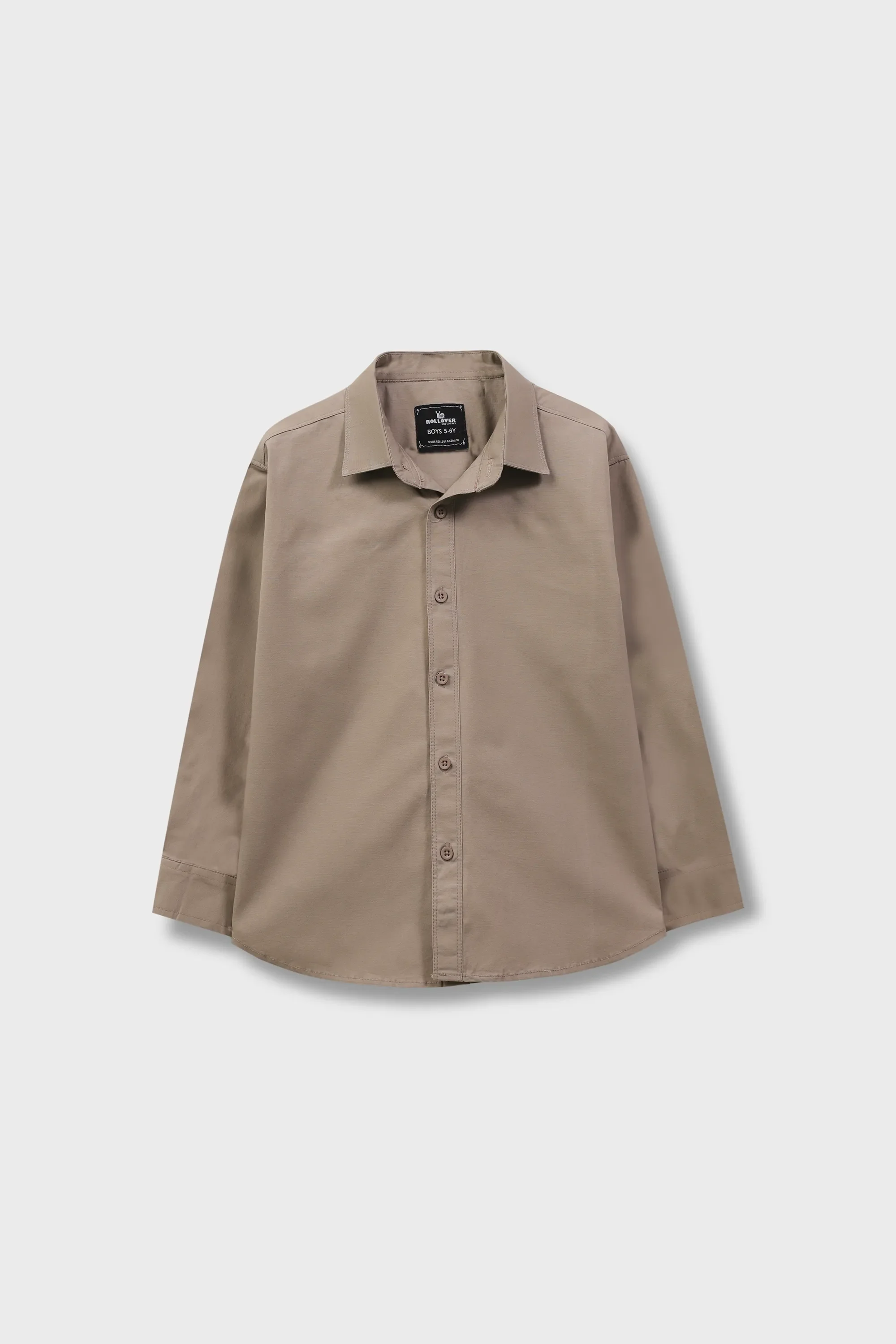 Boys Sandstone Cotton Shirt