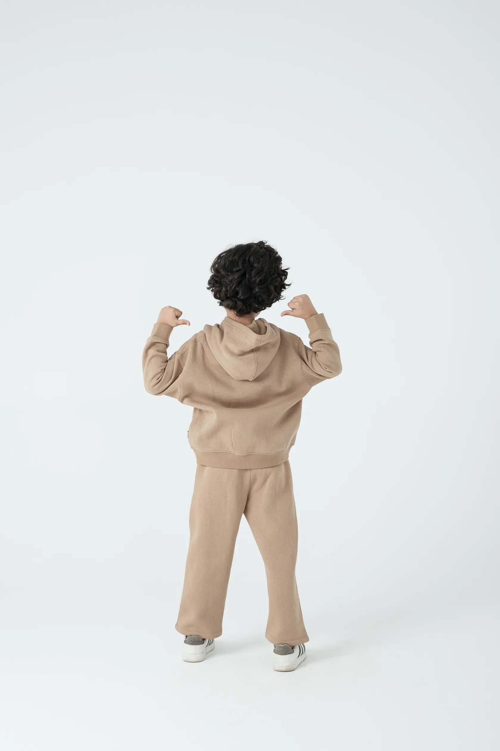 Boys Coffee Fleece Co-ord Set - Image 3
