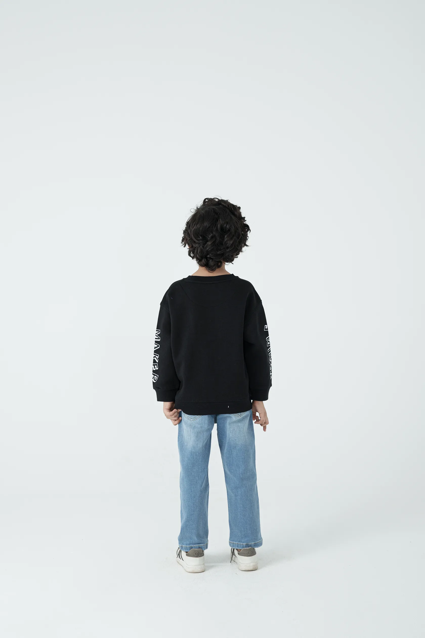 Boys Trouble Maker Fleece Sweatshirt - Image 3