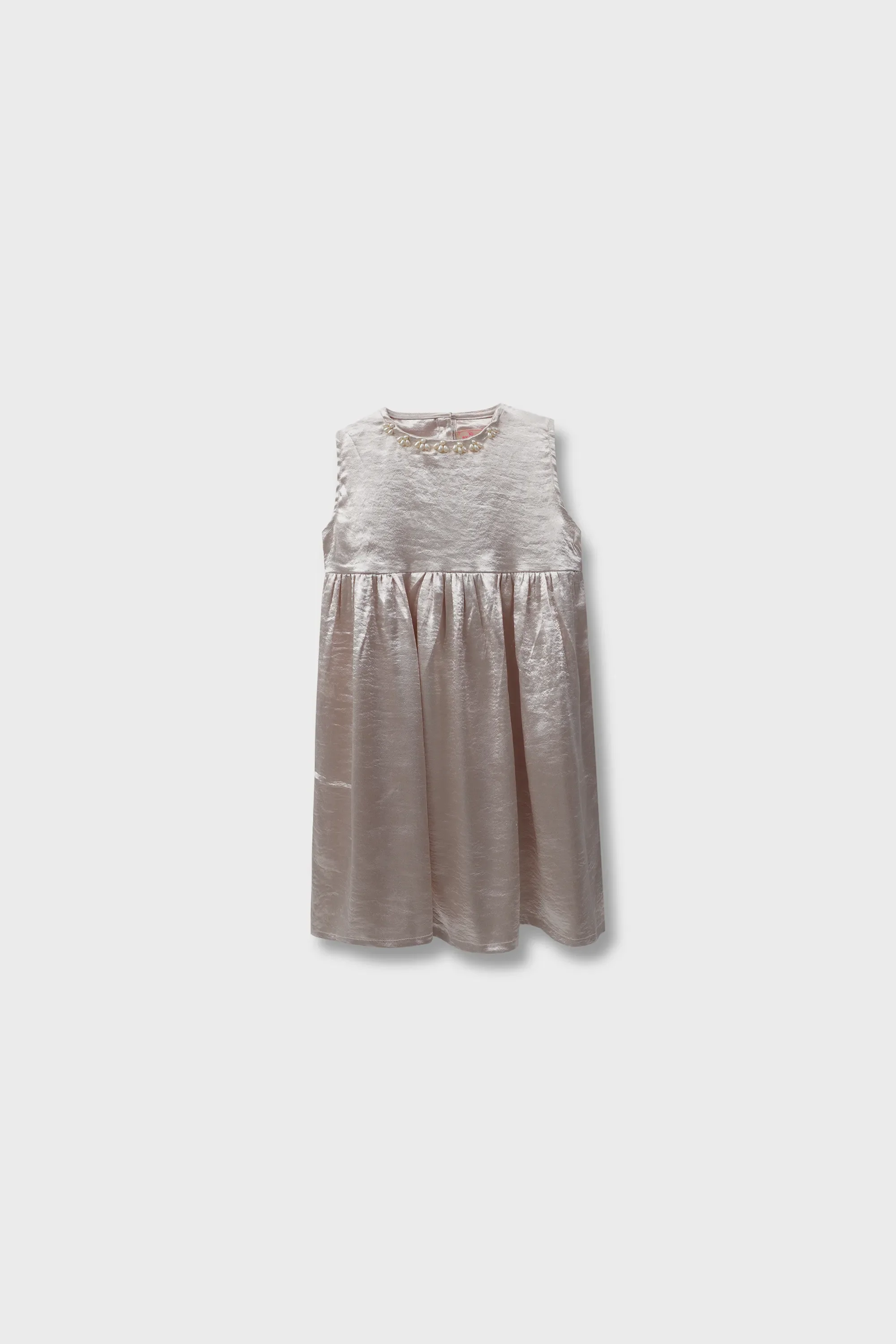 Sleeveless Silk Party Dress