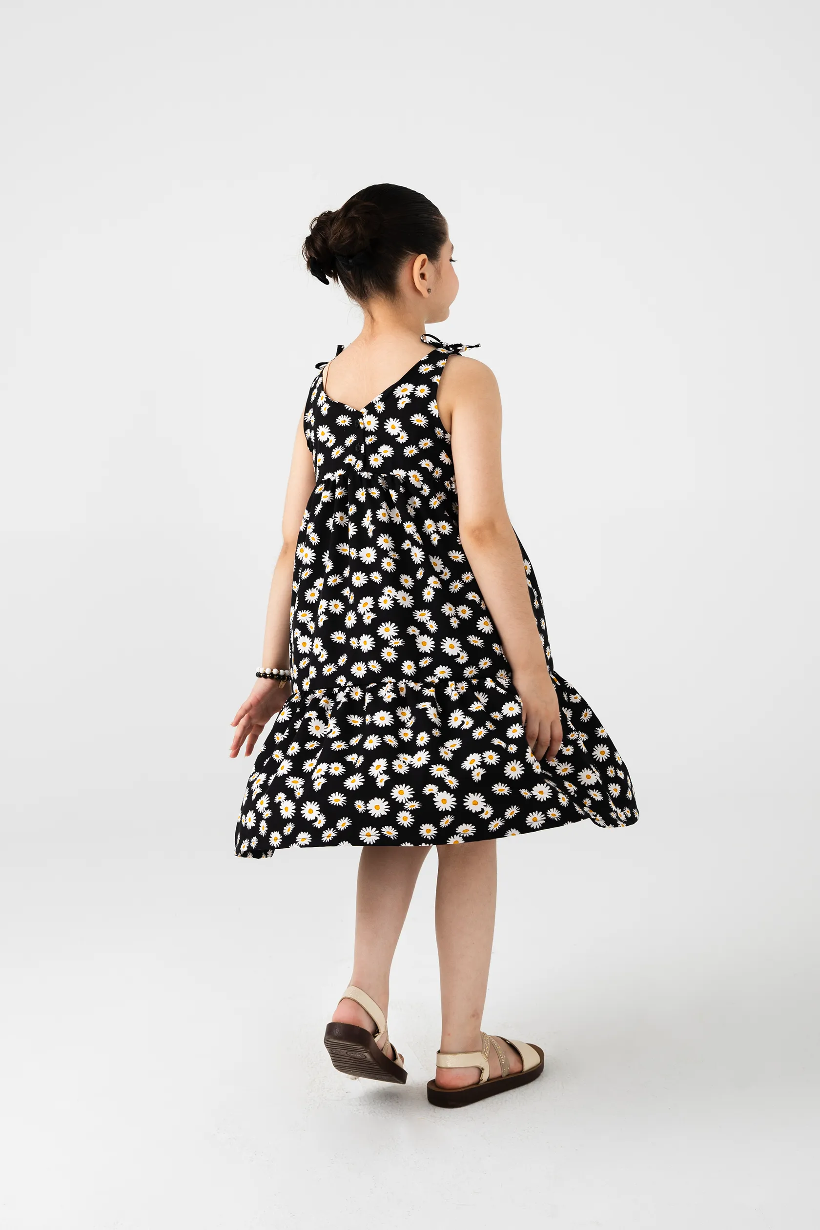 Blooming Daisy Georgette Dress - Image 3