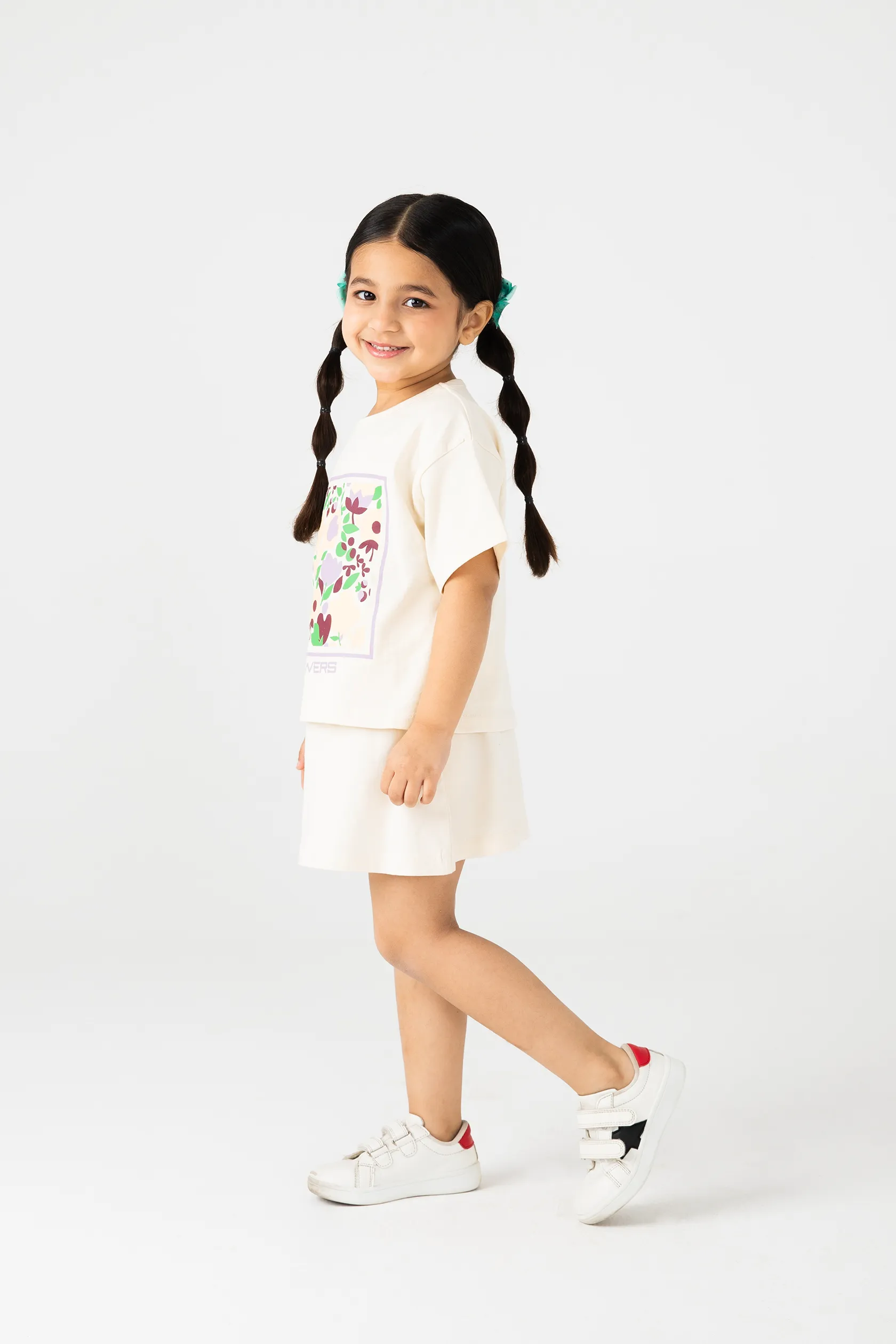 Girls Gentle Petal Jersey Co-ord Set - Image 3