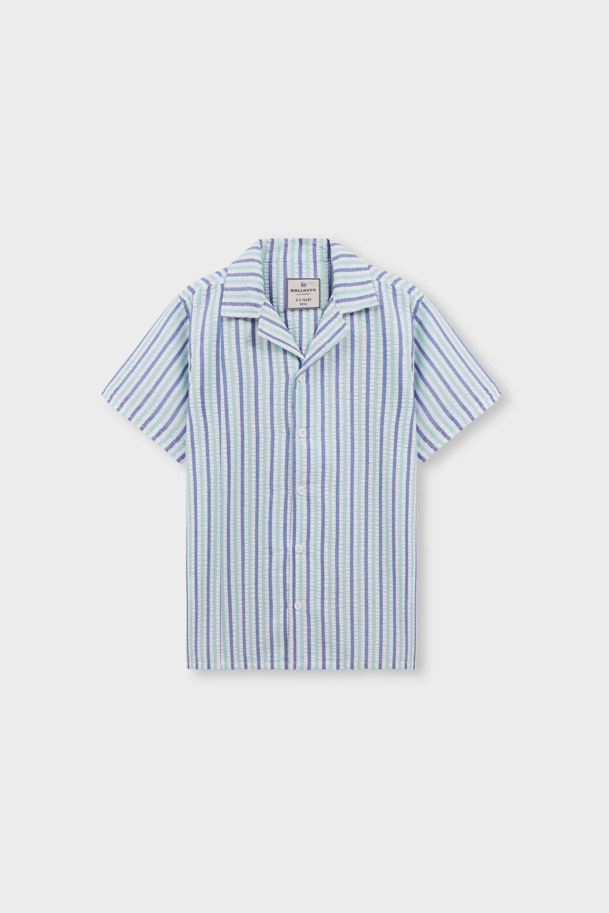 Coastal Stripe Comfort Cotton Shirt - Image 4