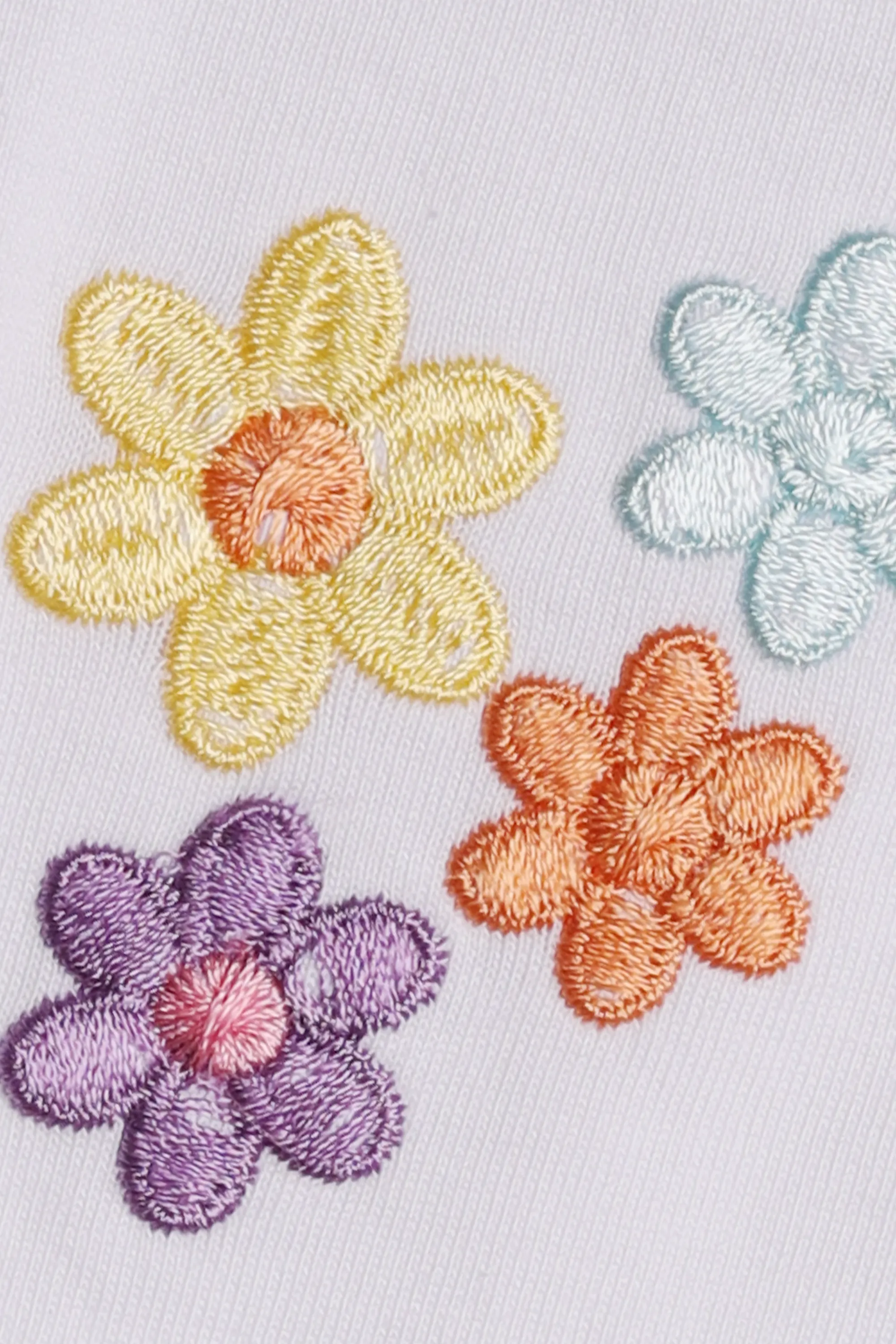 Snow Daisy Emboidered Co-ord Set - Image 2
