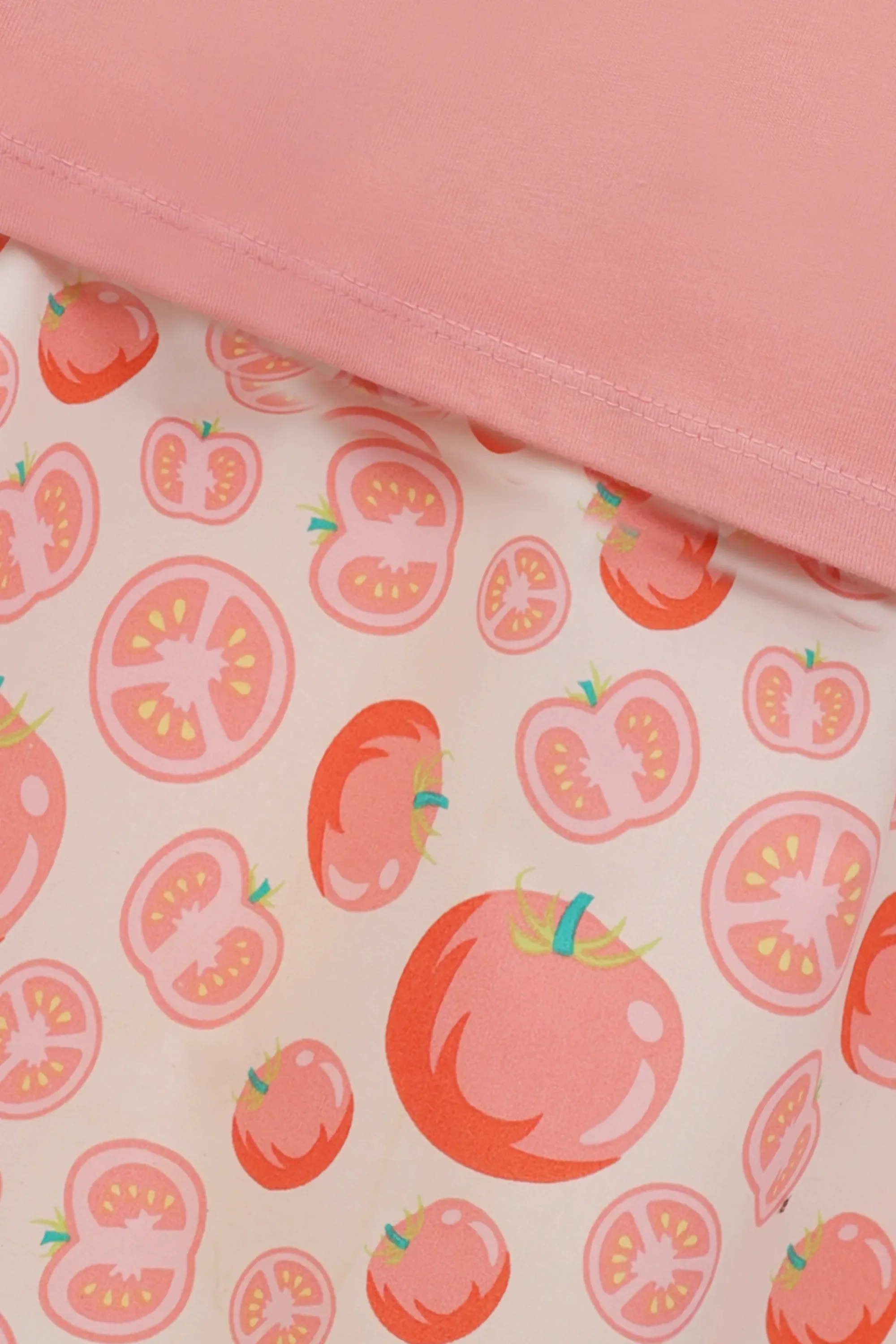 Peach Fruity Co-ord Set - Image 2