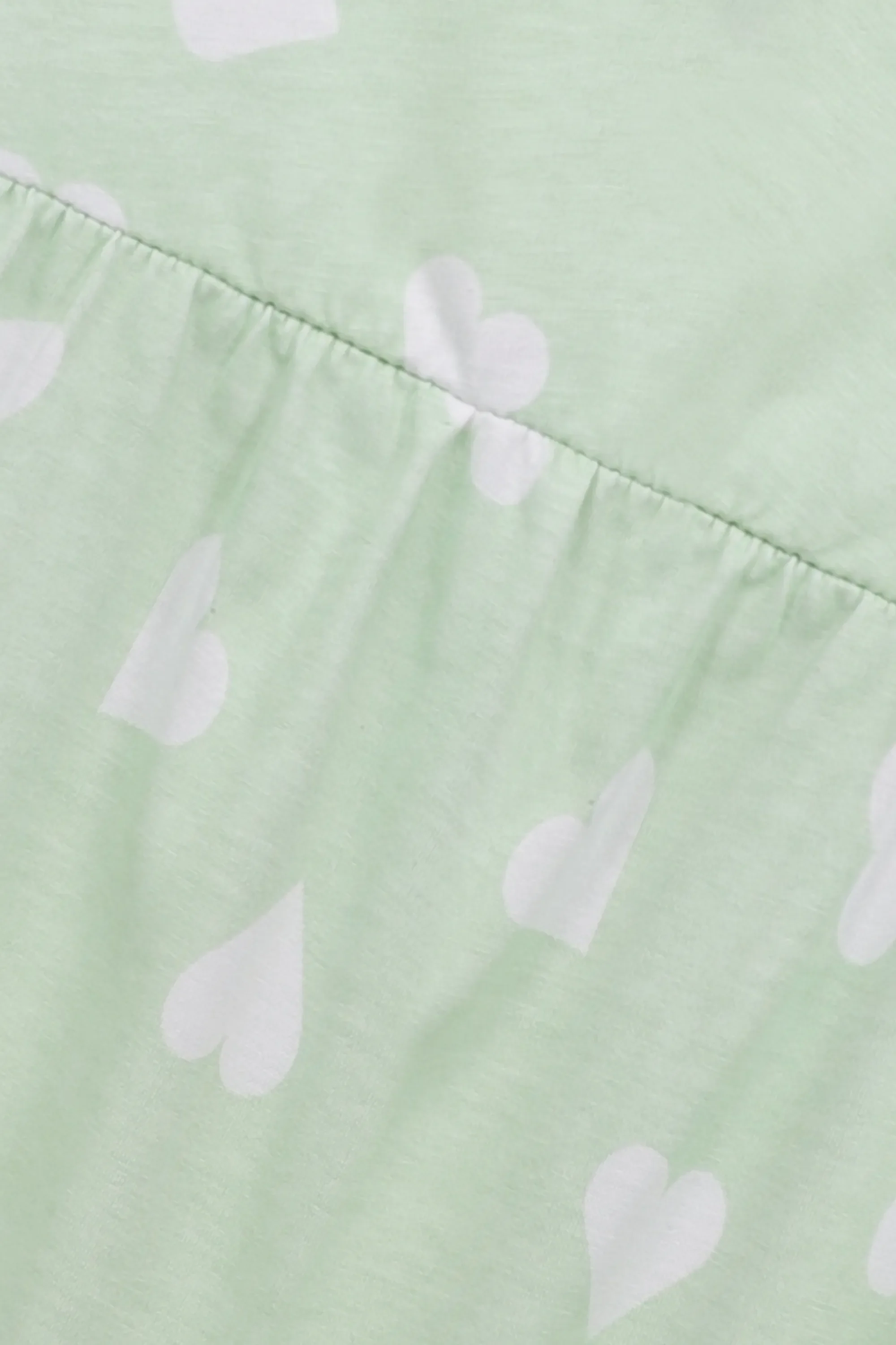 Pistachio Heart Jersey Frock - Image 5