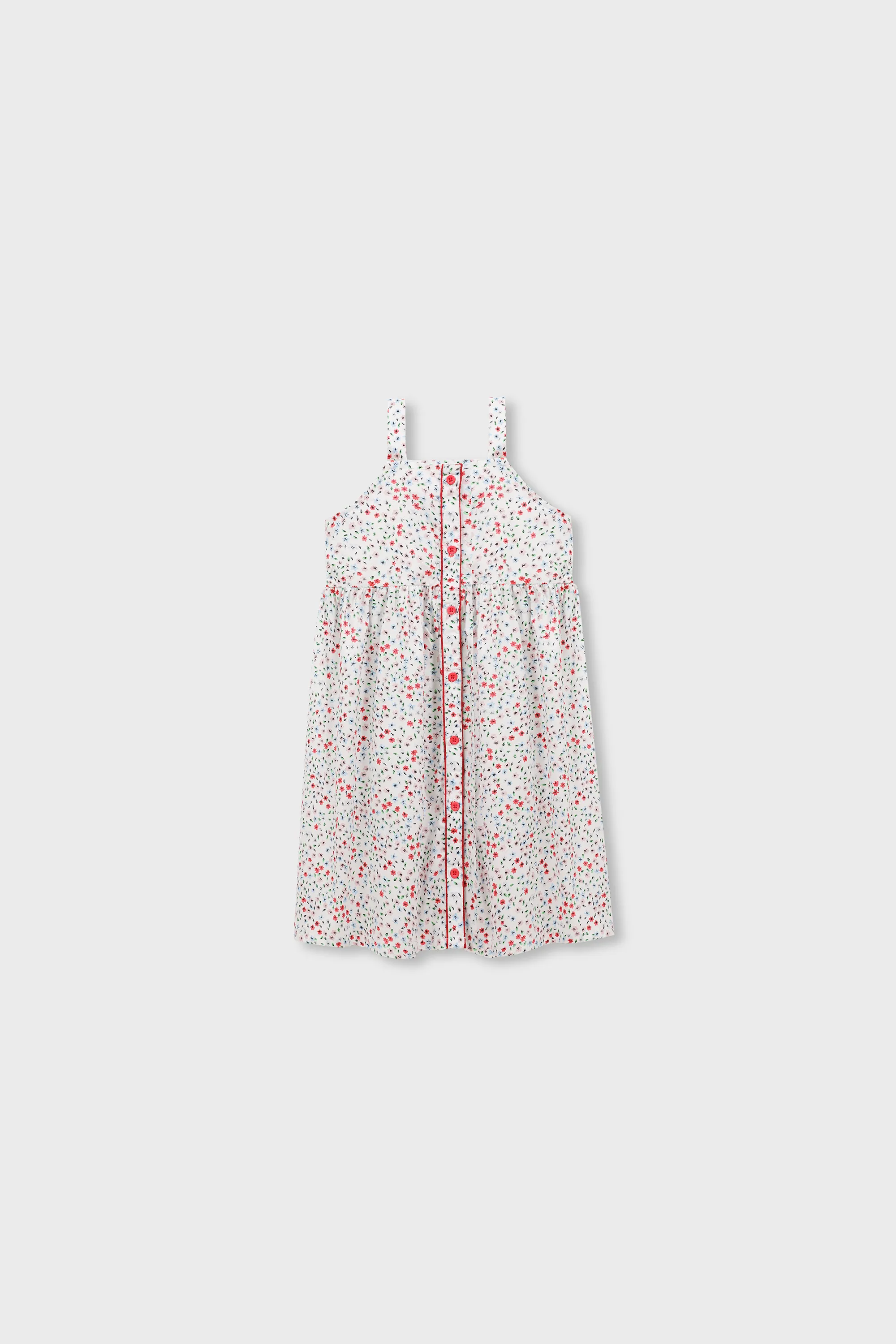Floral Charm Cotton Dress