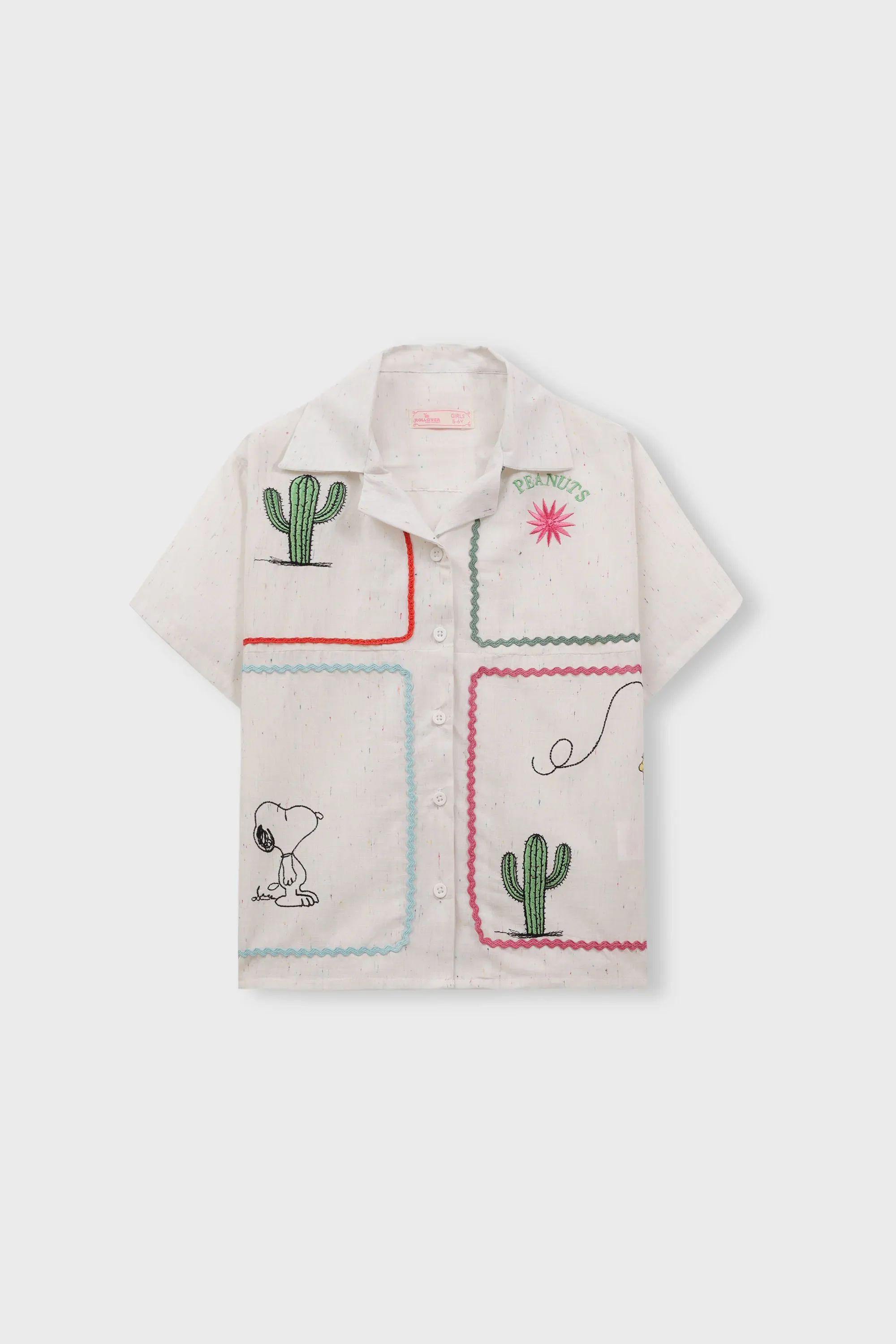 Funky Embroidered Cotton Top