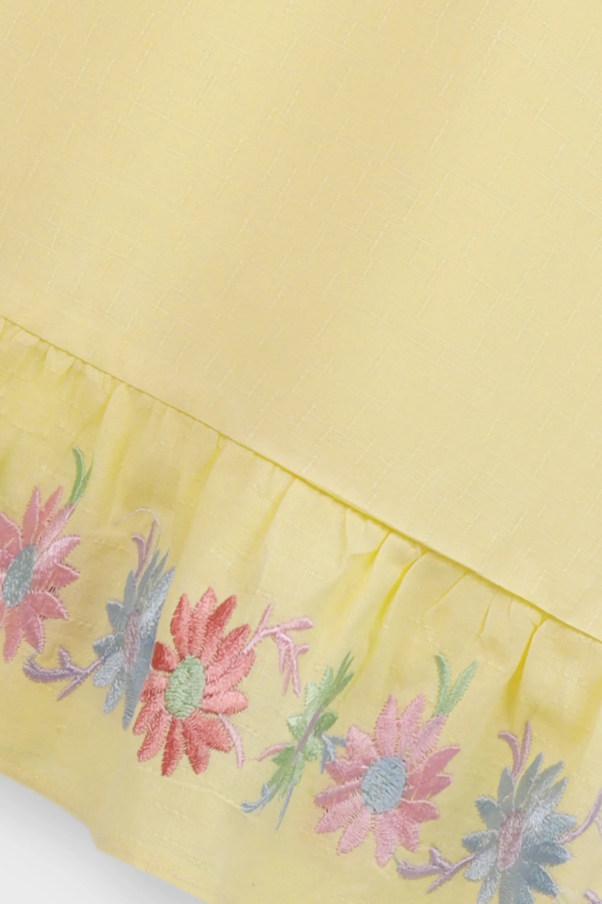 Buttercup Frill Embroidered Top - Image 2