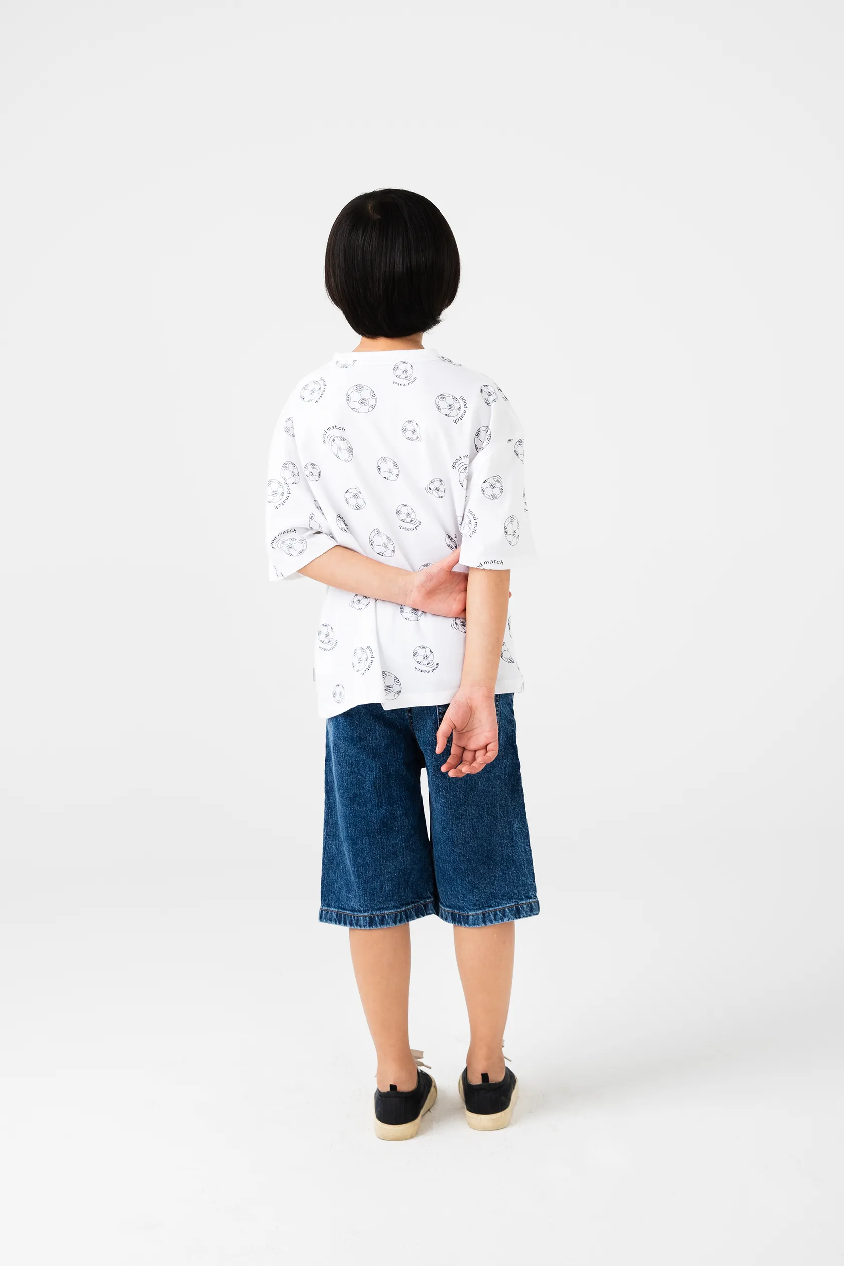Boys Football Match Oversized Tee - Image 3