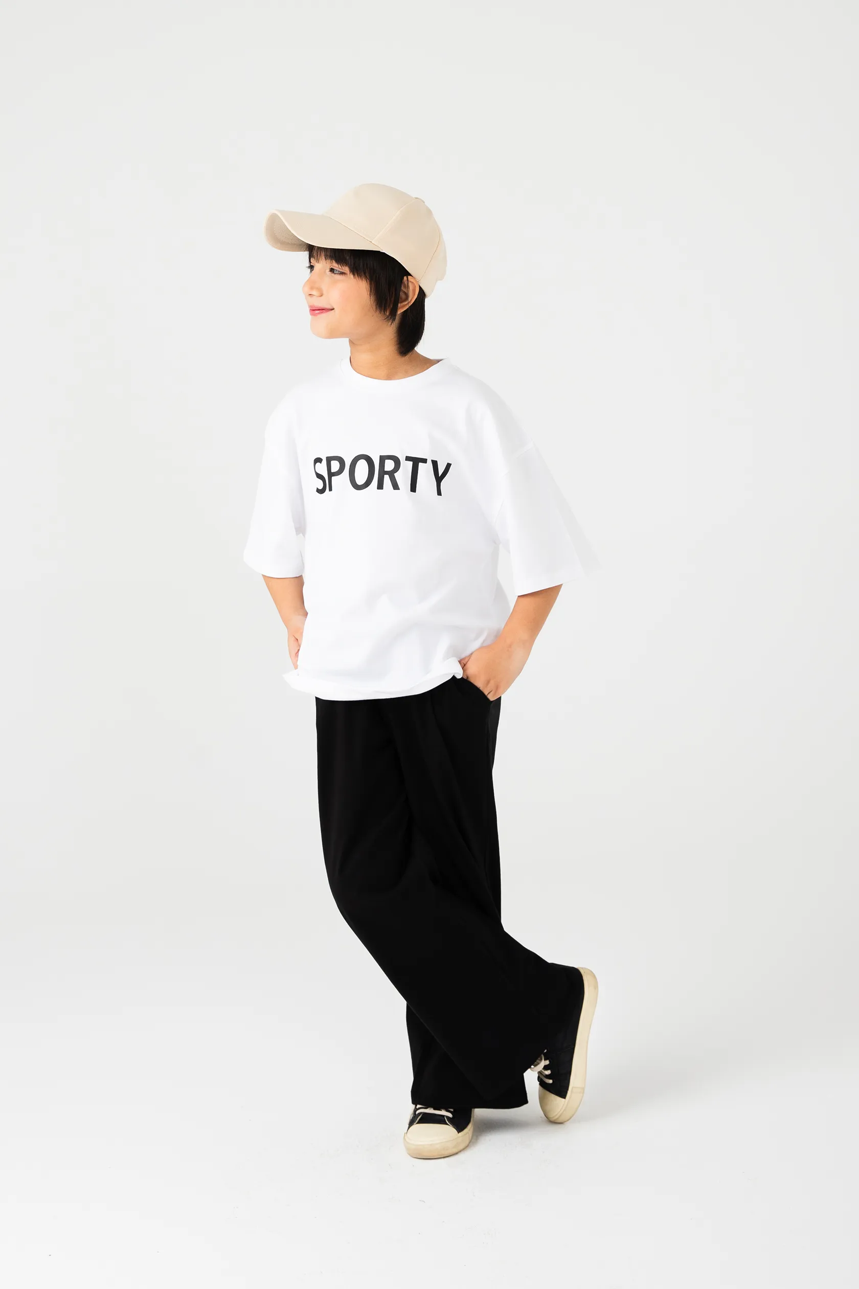 Boys Sporty Monotone Co-ord Set