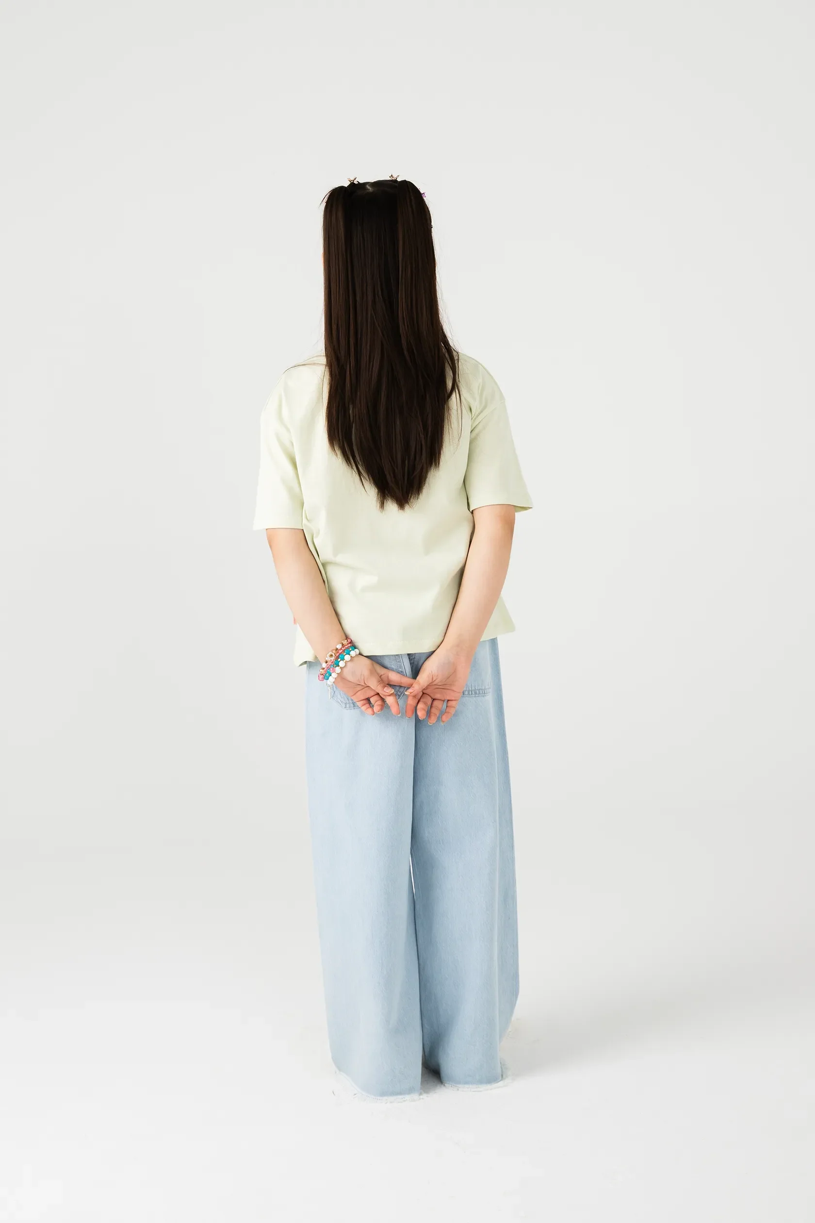 Girls Slogan Printed Relaxed Tee - Image 3