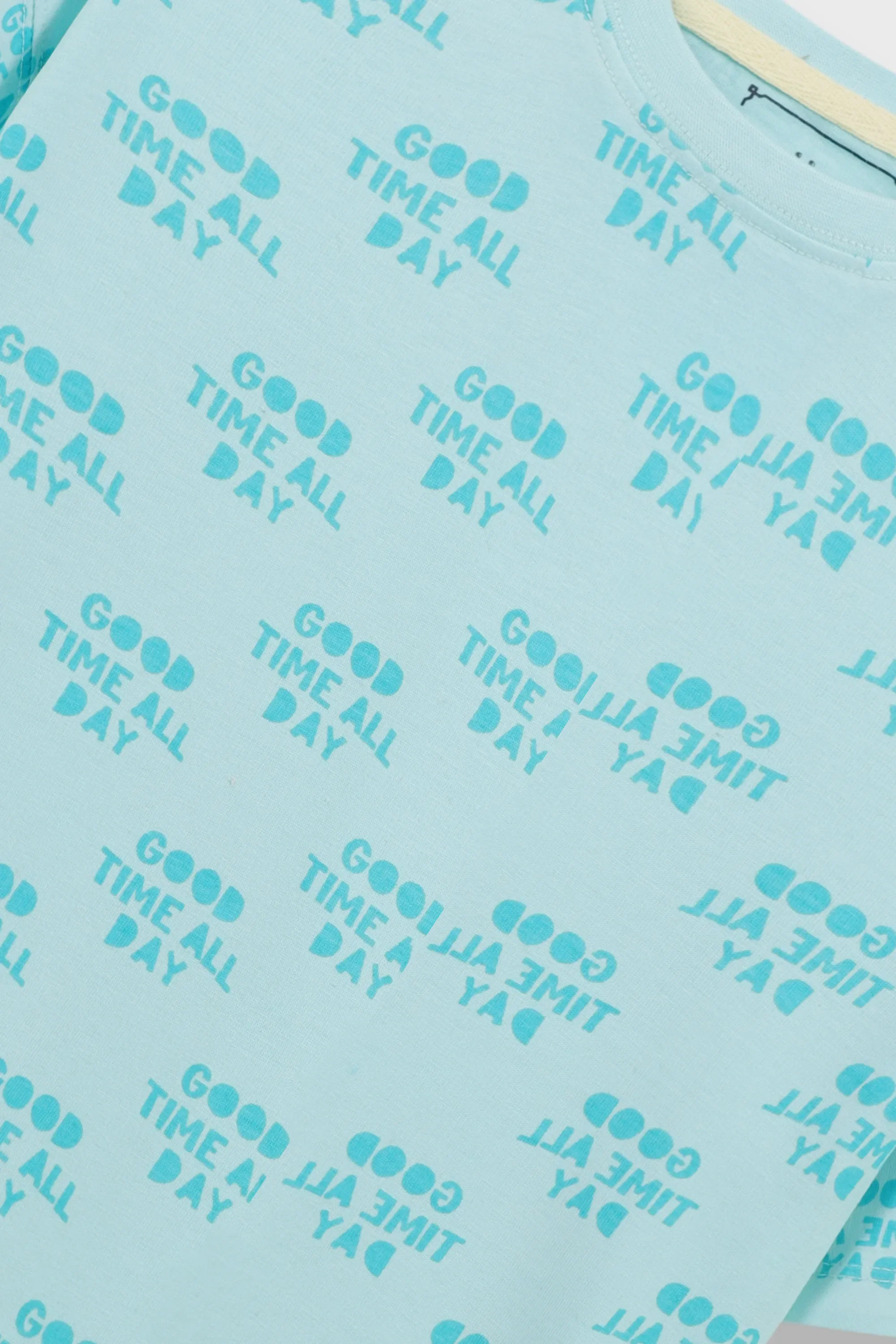 Boys Mint Mood Relaxed Tee - Image 2