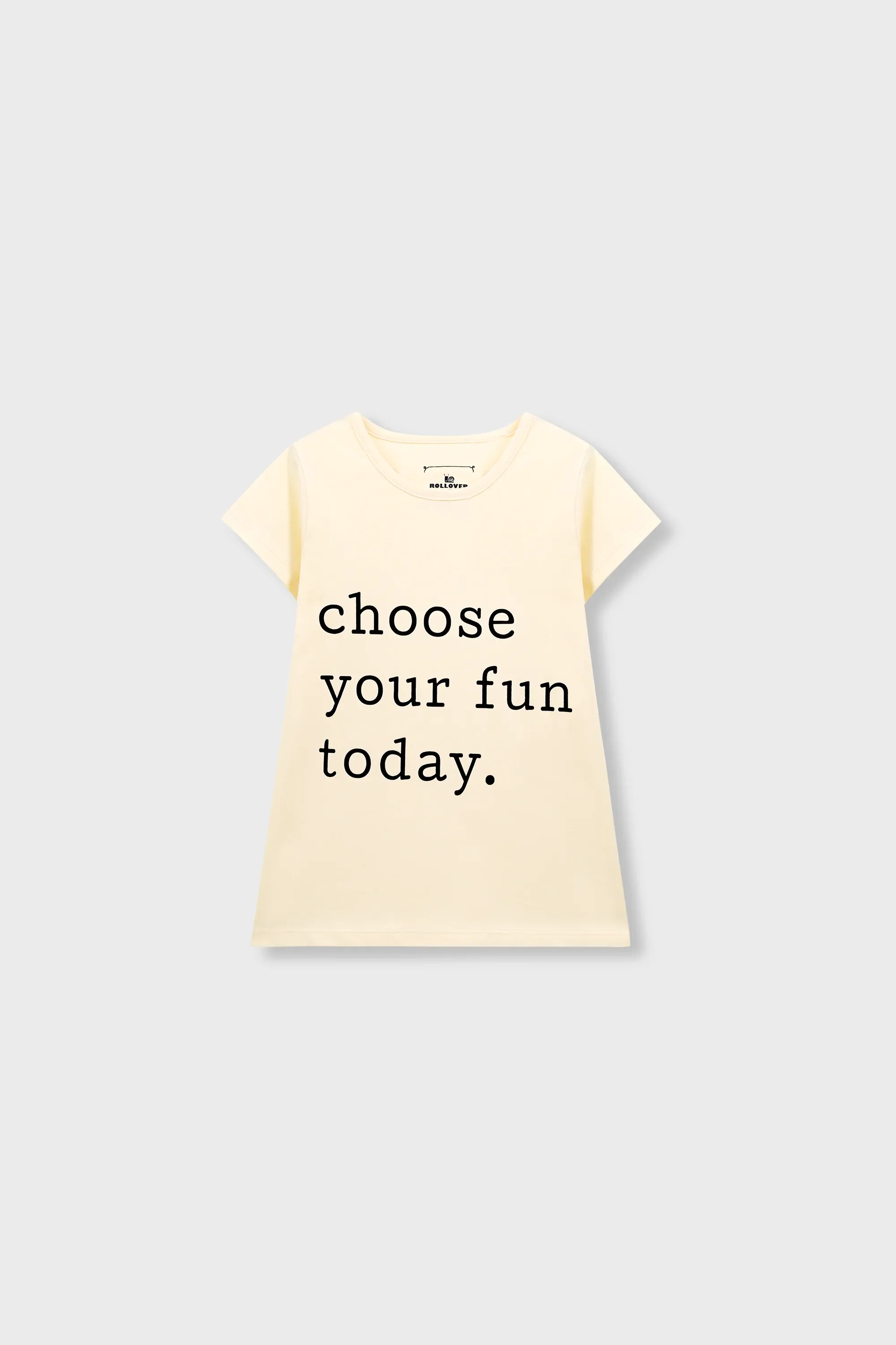 Girls Sunny Slogan A Line Tee - Image 4