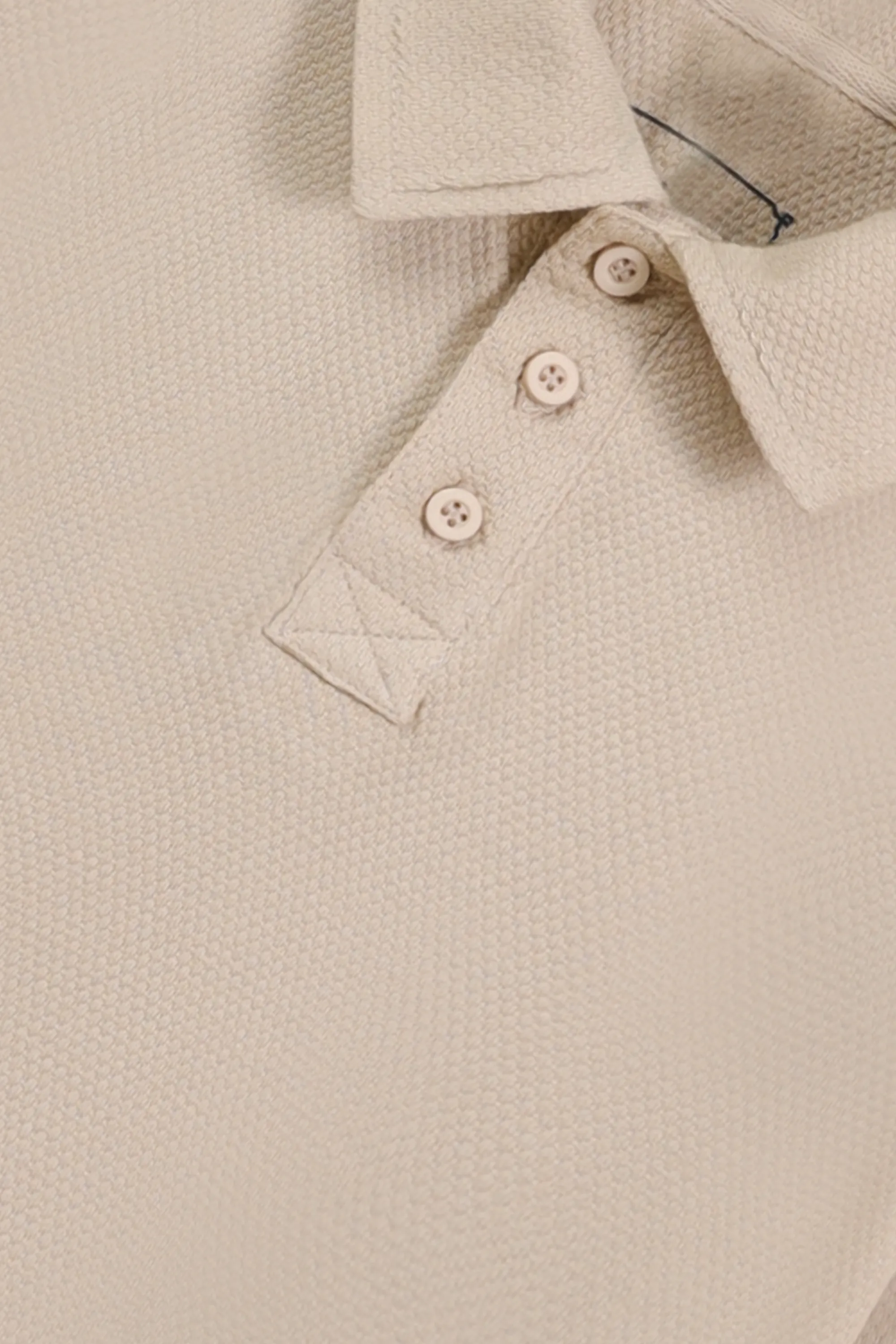 Boys Soft Beige Co-ord Set - Image 2