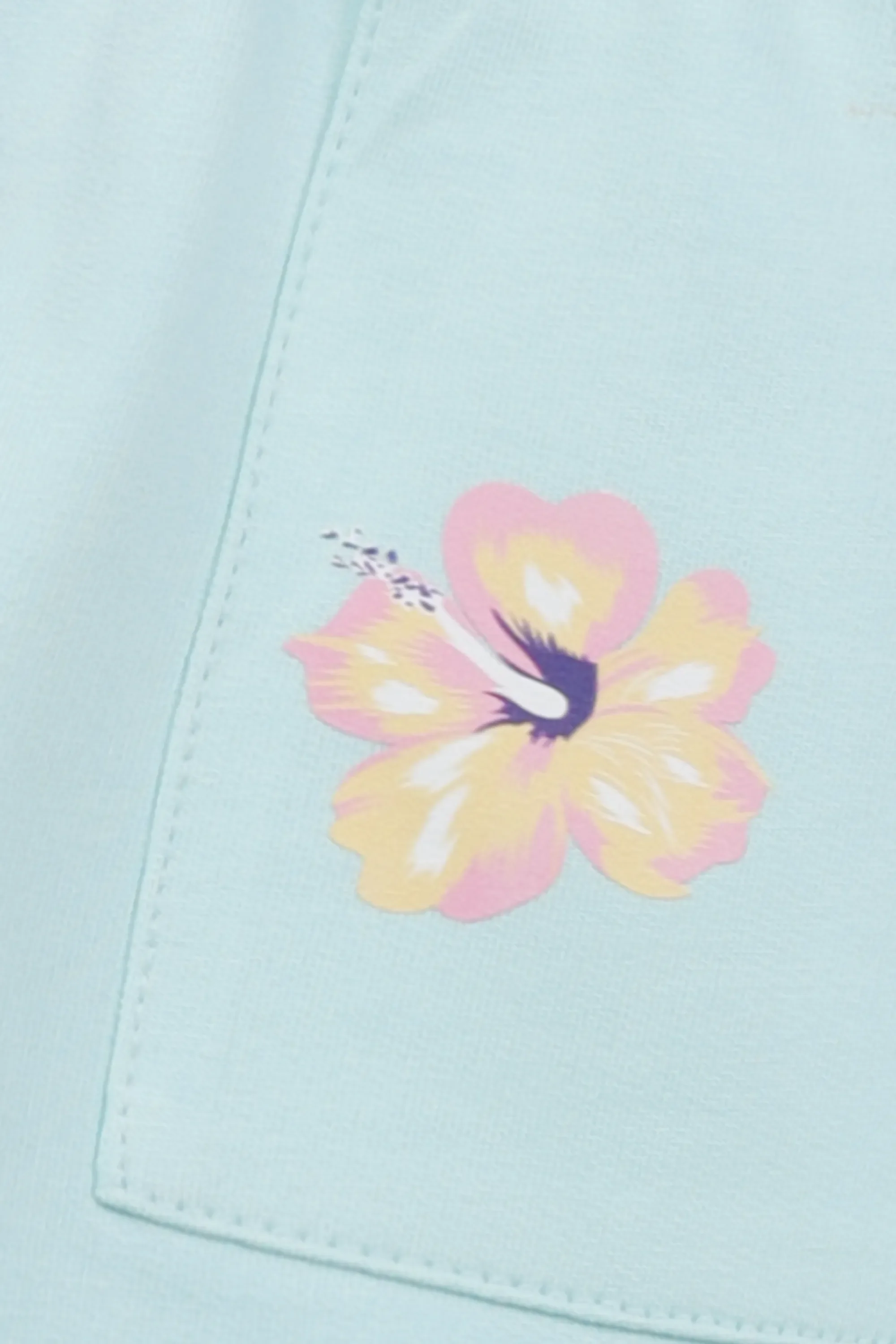 Girls Minty Bloom Play Shorts - Image 2